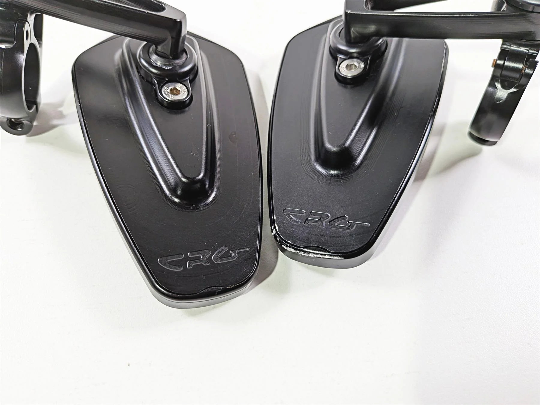 2008 Yamaha YZF R1 RN19 CRG Bar End Rear View Mirror Set Billet -READ AO-100 - Image 5