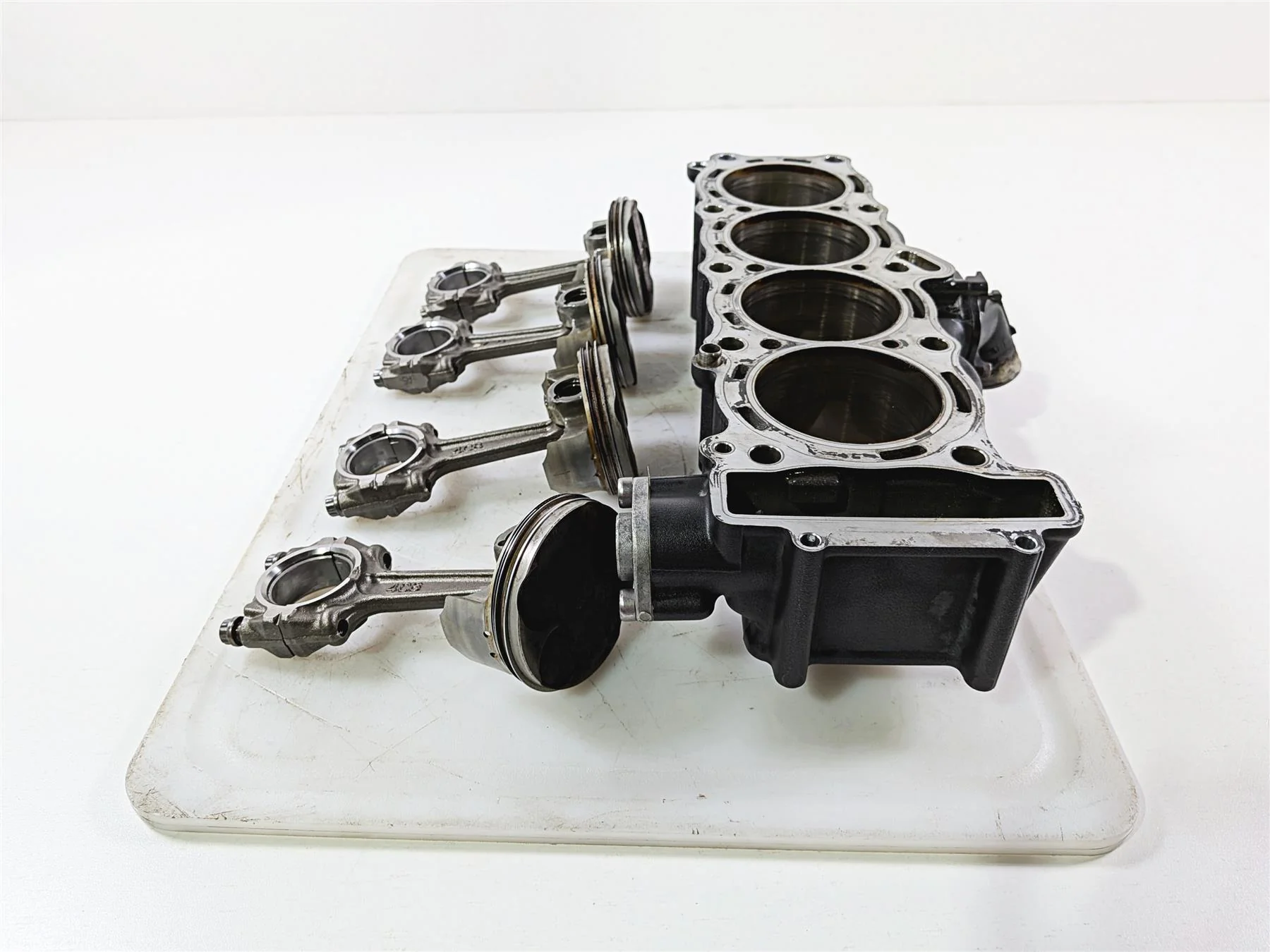 2008 Yamaha YZF R1 RN19 Cylinder Jugs Pistons - Running Engine 5VY-11311-10-00 - Image 15