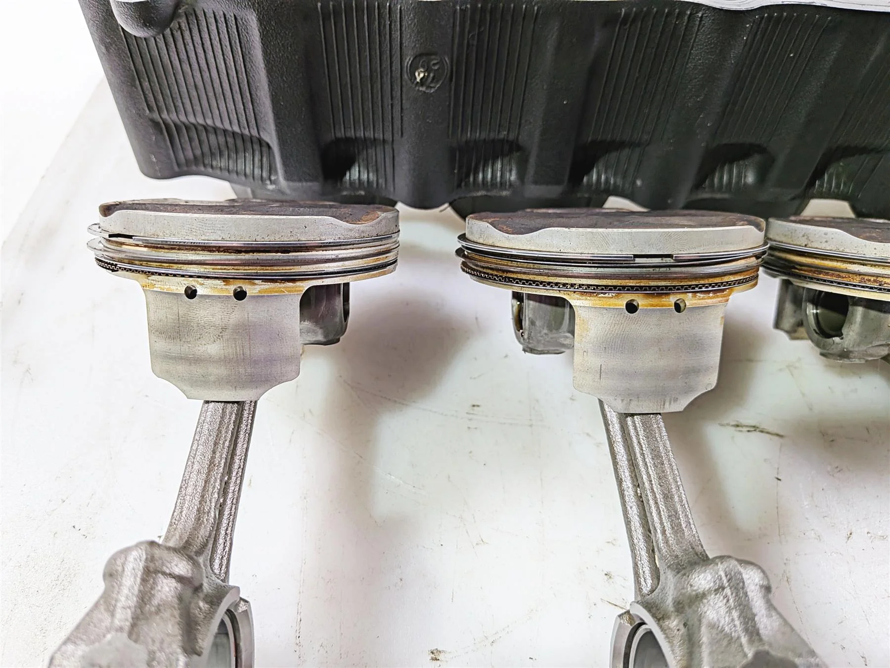 2008 Yamaha YZF R1 RN19 Cylinder Jugs Pistons - Running Engine 5VY-11311-10-00 - Image 6