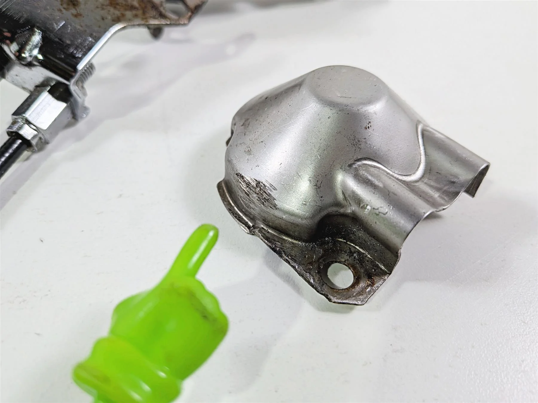 2008 Yamaha YZF R1 RN19 Exhaust Valve & Actuator Servo Motor 5VY-85820-10-00 - Image 12