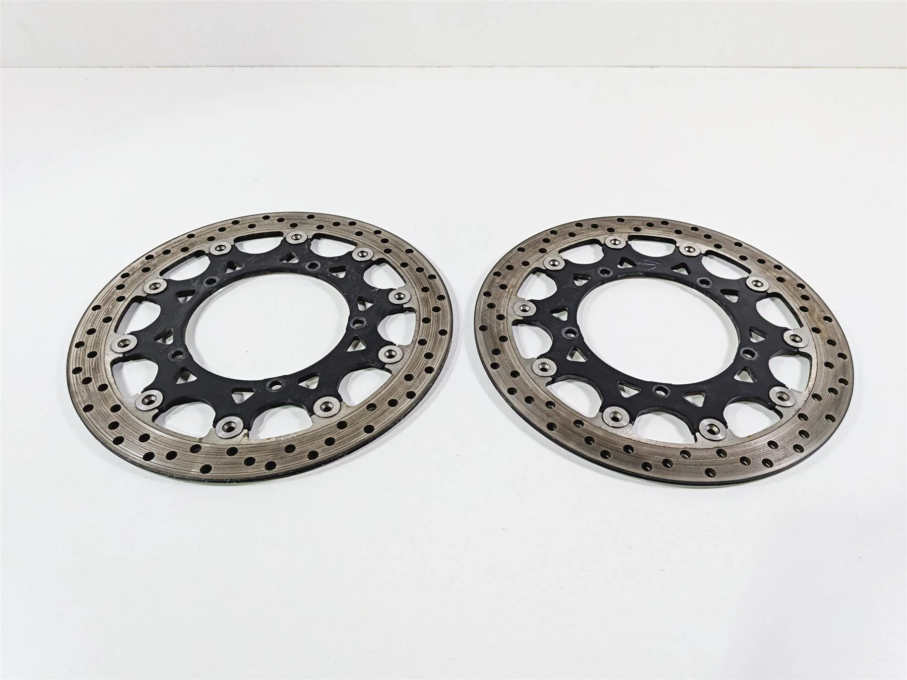 2008 Yamaha YZF R1 RN19 Front Brake Disc Rotor Set 4.9mm 4C8-2581T-00-00 - Image 6