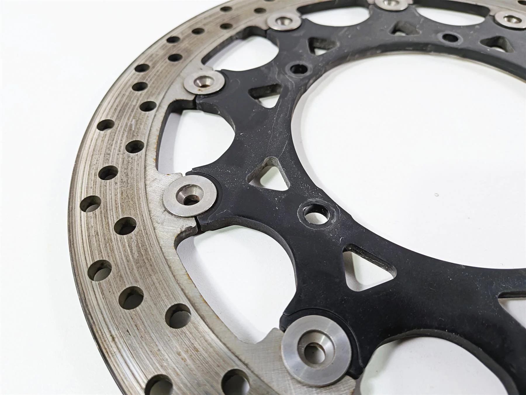 2008 Yamaha YZF R1 RN19 Front Brake Disc Rotor Set 4.9mm 4C8-2581T-00-00 - Image 7