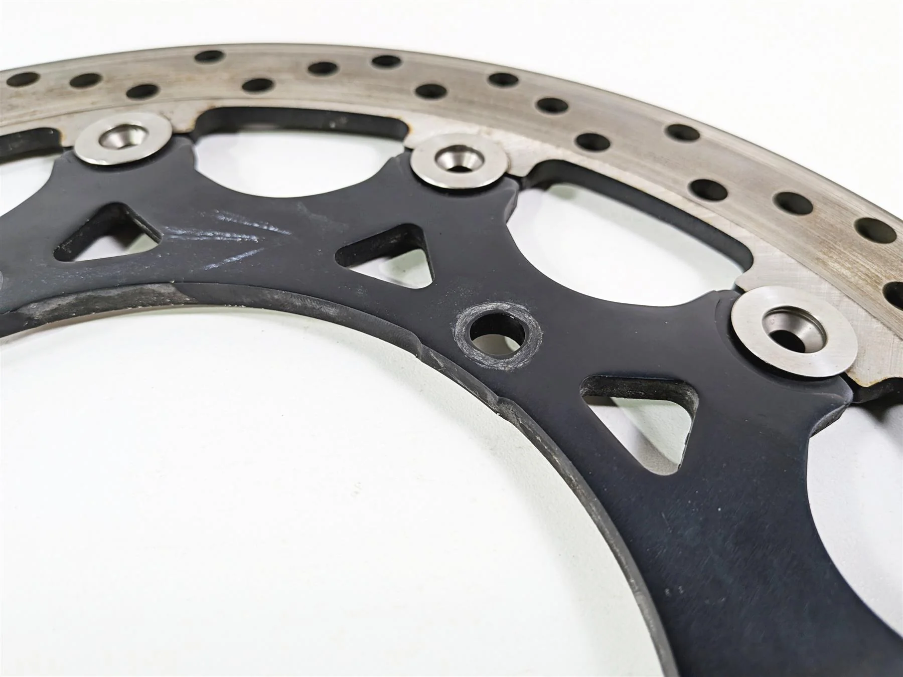 2008 Yamaha YZF R1 RN19 Front Brake Disc Rotor Set 4.9mm 4C8-2581T-00-00 - Image 8