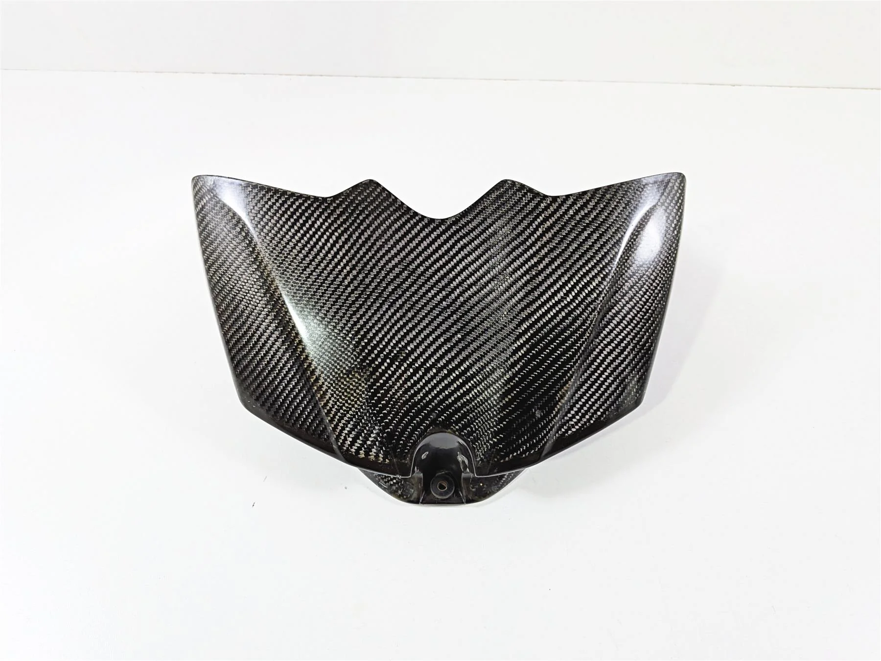 2008 Yamaha YZF R1 RN19 Front Fuel Gas Tank Carbon Fiber Cover - Image 12