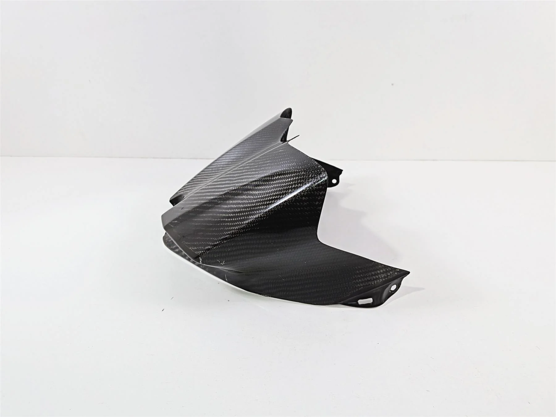 2008 Yamaha YZF R1 RN19 Front Fuel Gas Tank Carbon Fiber Cover - Image 4