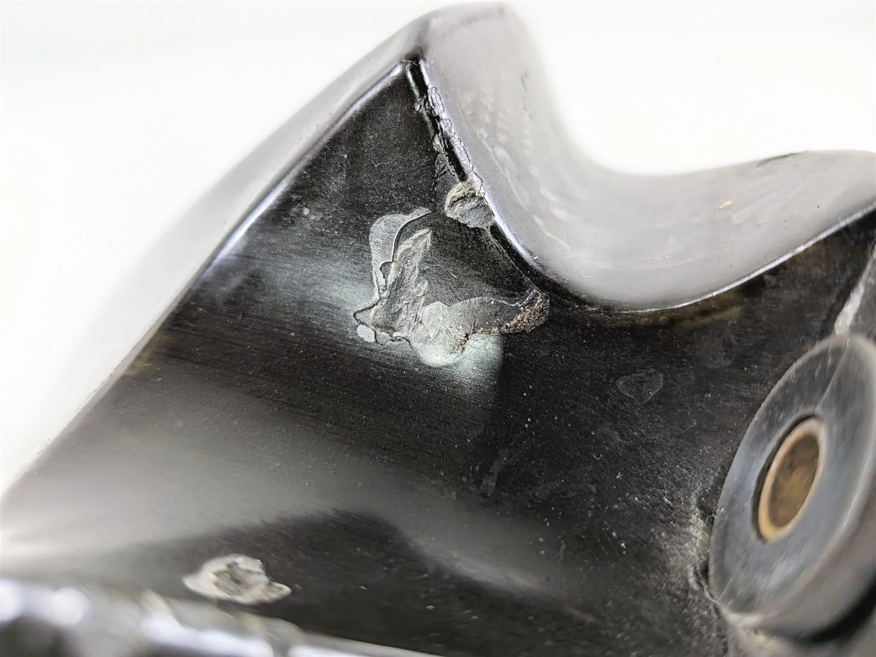 2008 Yamaha YZF R1 RN19 Front Fuel Gas Tank Carbon Fiber Cover - Image 8