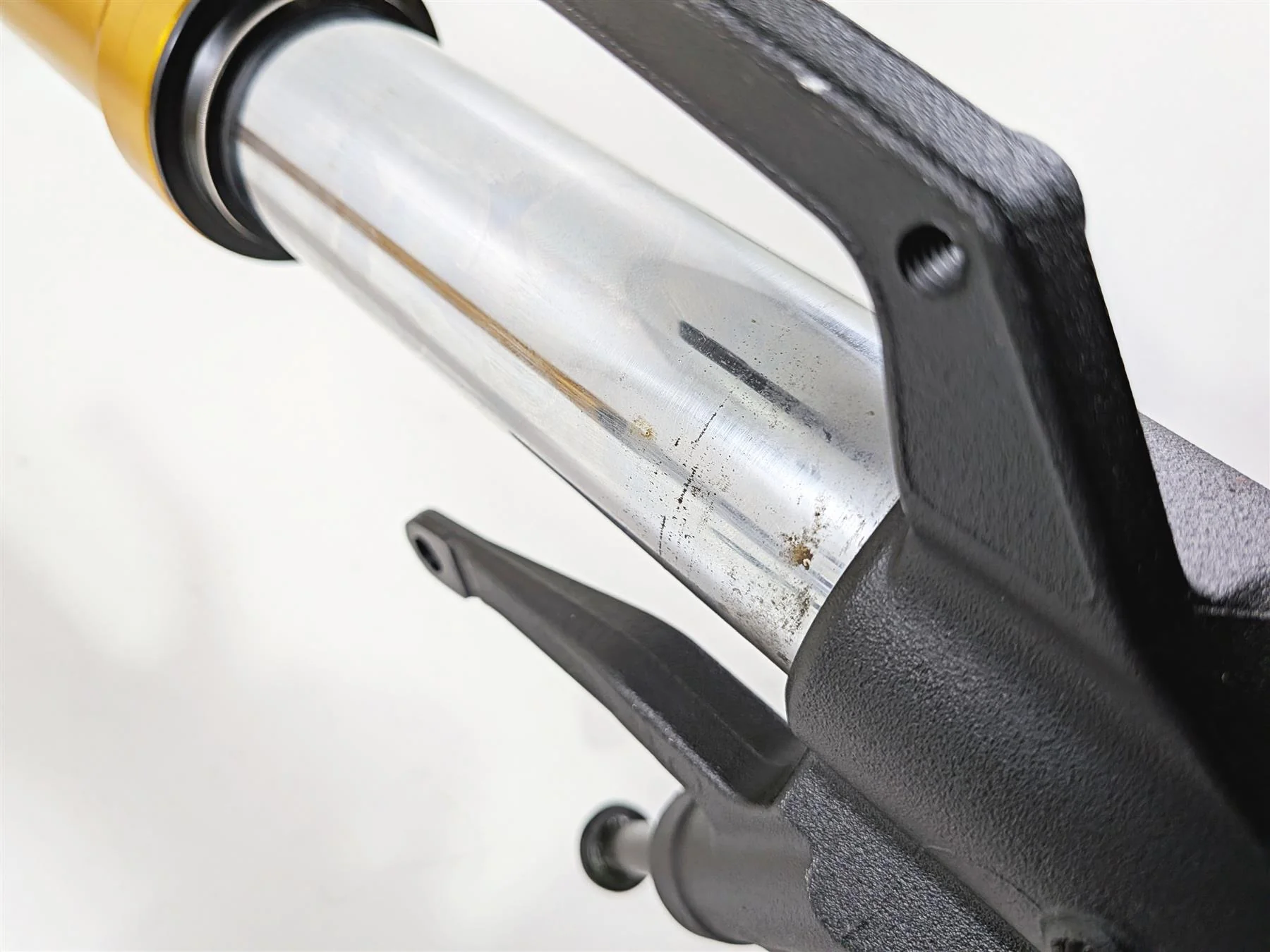 2008 Yamaha YZF R1 RN19 Gold Front Fork Leg Triple Tree Set 4C8-23102-00-00 - Image 14