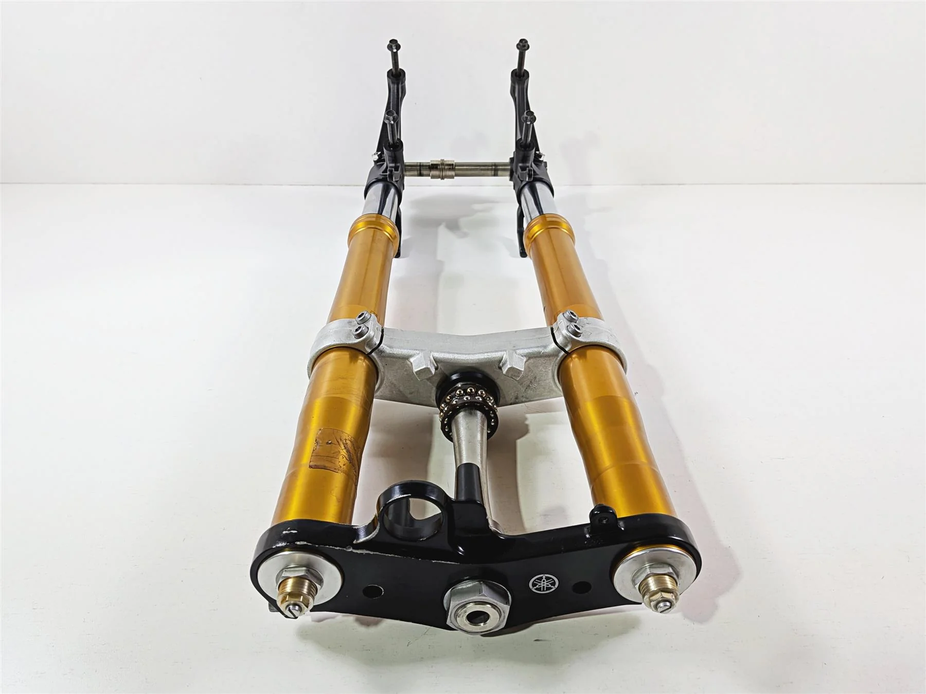 2008 Yamaha YZF R1 RN19 Gold Front Fork Leg Triple Tree Set 4C8-23102-00-00 - Image 3