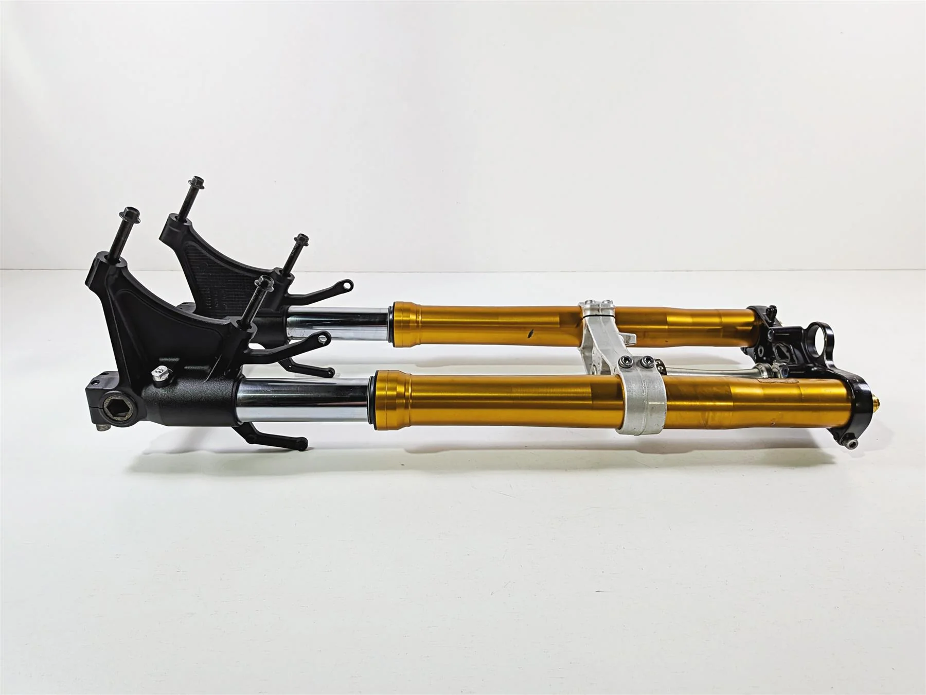 2008 Yamaha YZF R1 RN19 Gold Front Fork Leg Triple Tree Set 4C8-23102-00-00 - Image 5