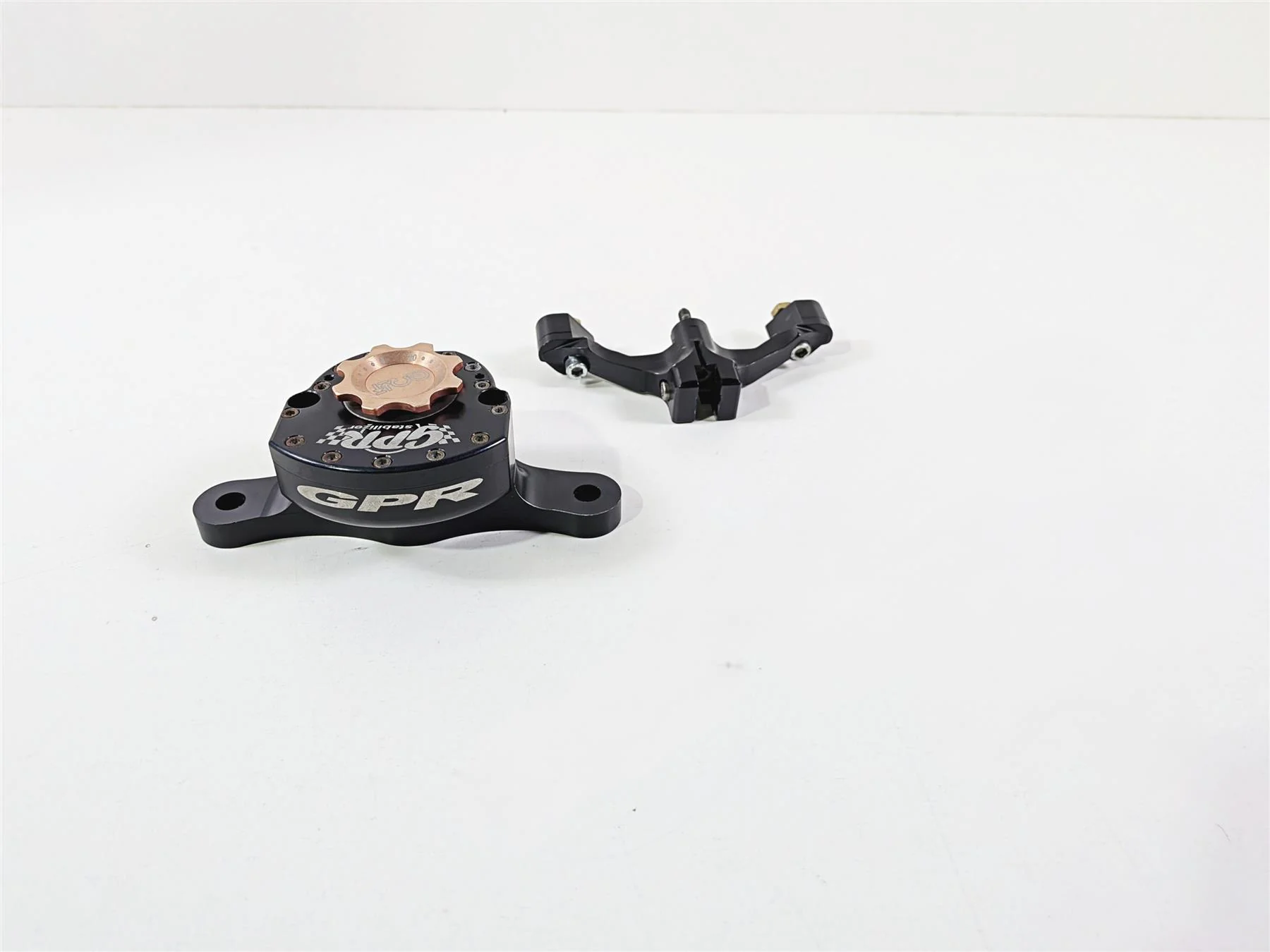 2008 Yamaha YZF R1 RN19 GPR V4 4 Steering Damper Stabilizer Kit - Image 4