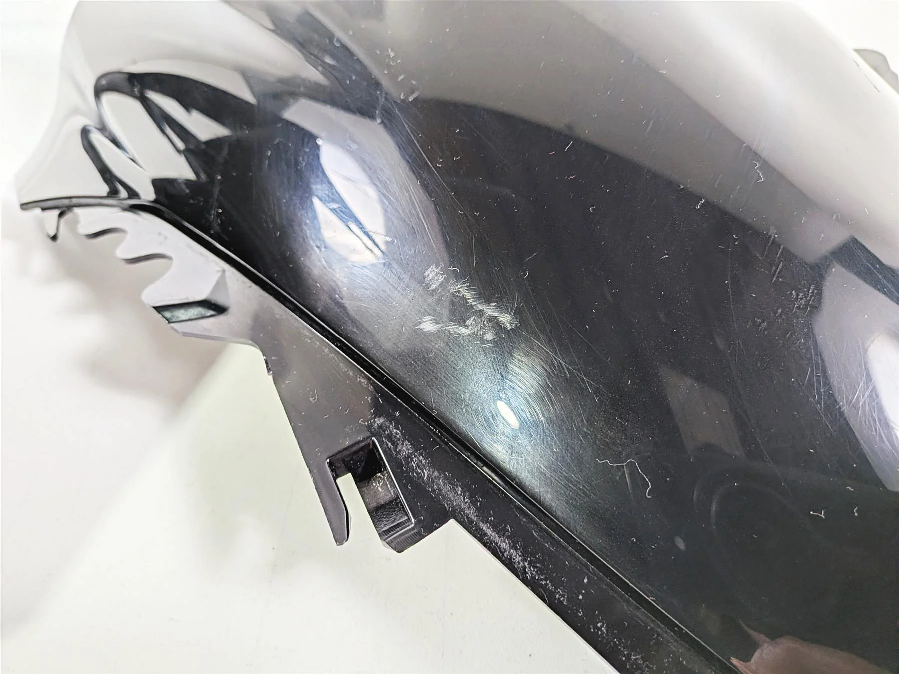 2008 Yamaha YZF R1 RN19 Headlight Fairing Cowl Nose Cover Black 4C8-2835G-00 - Image 10