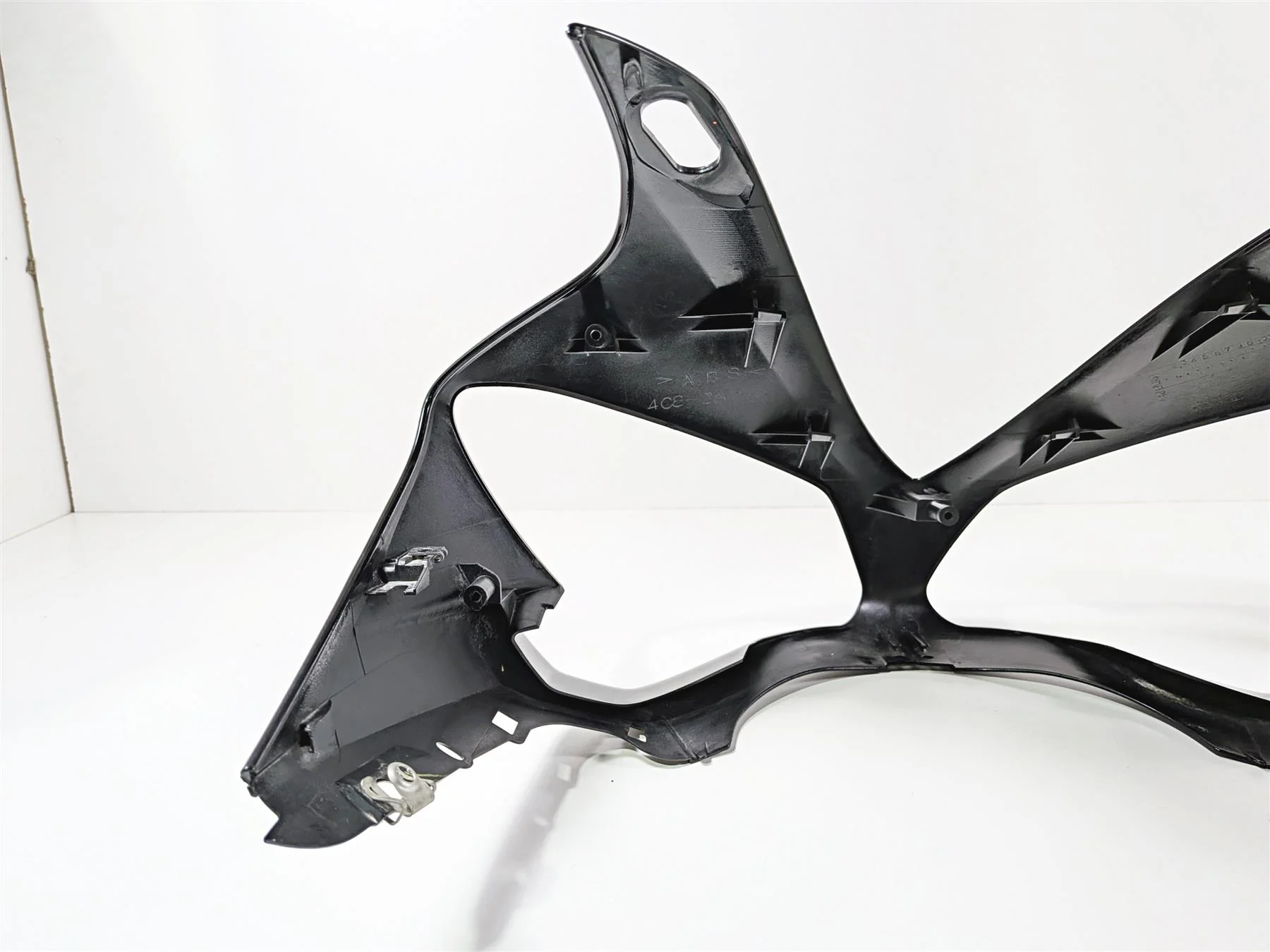 2008 Yamaha YZF R1 RN19 Headlight Fairing Cowl Nose Cover Black 4C8-2835G-00 - Image 7