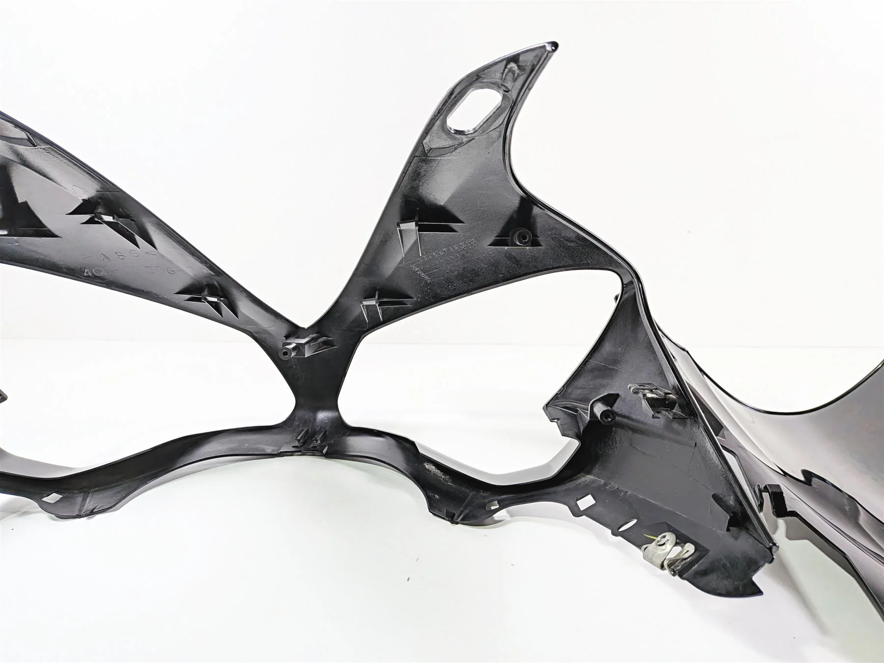 2008 Yamaha YZF R1 RN19 Headlight Fairing Cowl Nose Cover Black 4C8-2835G-00 - Image 8