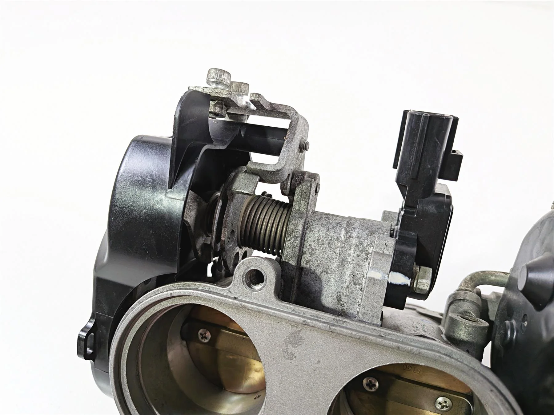 2008 Yamaha YZF R1 RN19 Mikuni Throttle Body Fuel Injectors Wiring 4C8-13750-20 - Image 7