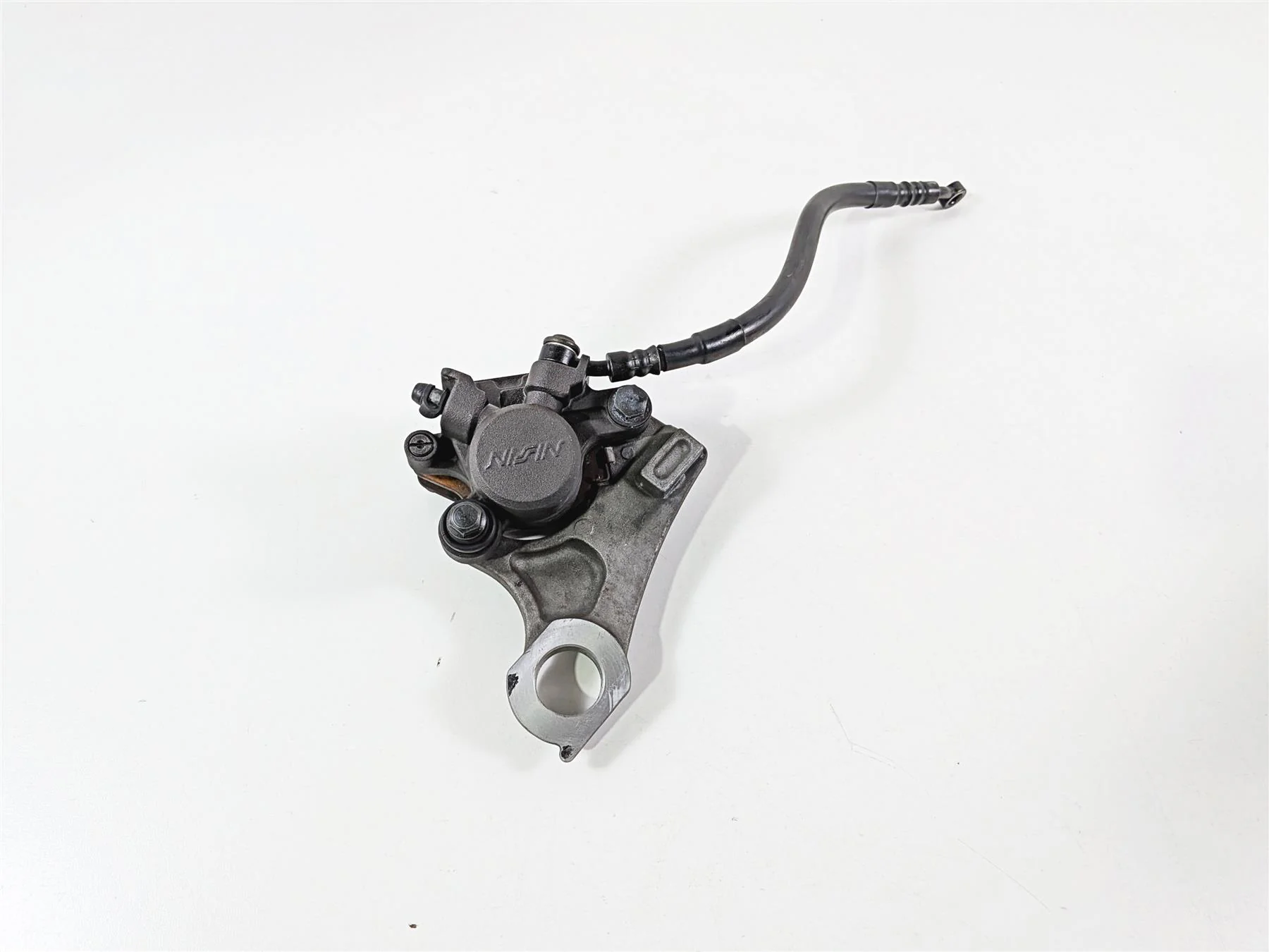 2008 Yamaha YZF R1 RN19 Nissin Rear Brake Caliper & Bracket 5VY-2580W-11-00 - Image 2