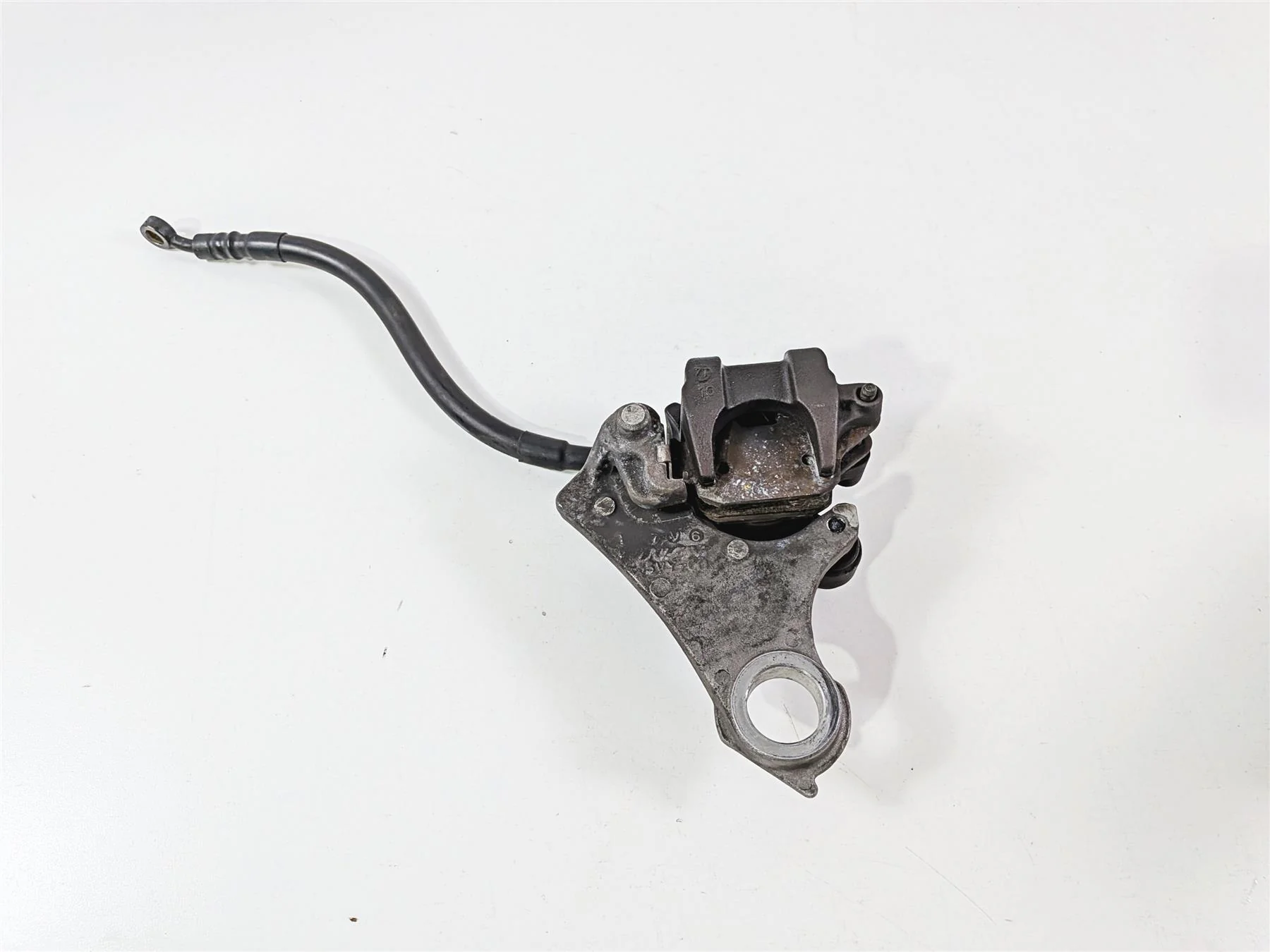 2008 Yamaha YZF R1 RN19 Nissin Rear Brake Caliper & Bracket 5VY-2580W-11-00 - Image 7