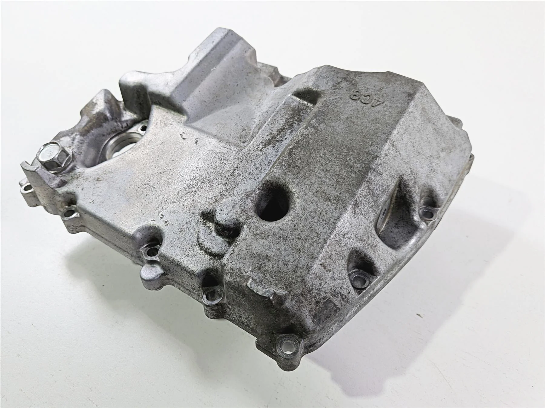 2008 Yamaha YZF R1 RN19 Oil Pan Bottom Engine Cover 4C8-13417-00-00 4C8-13400-00 - Image 11