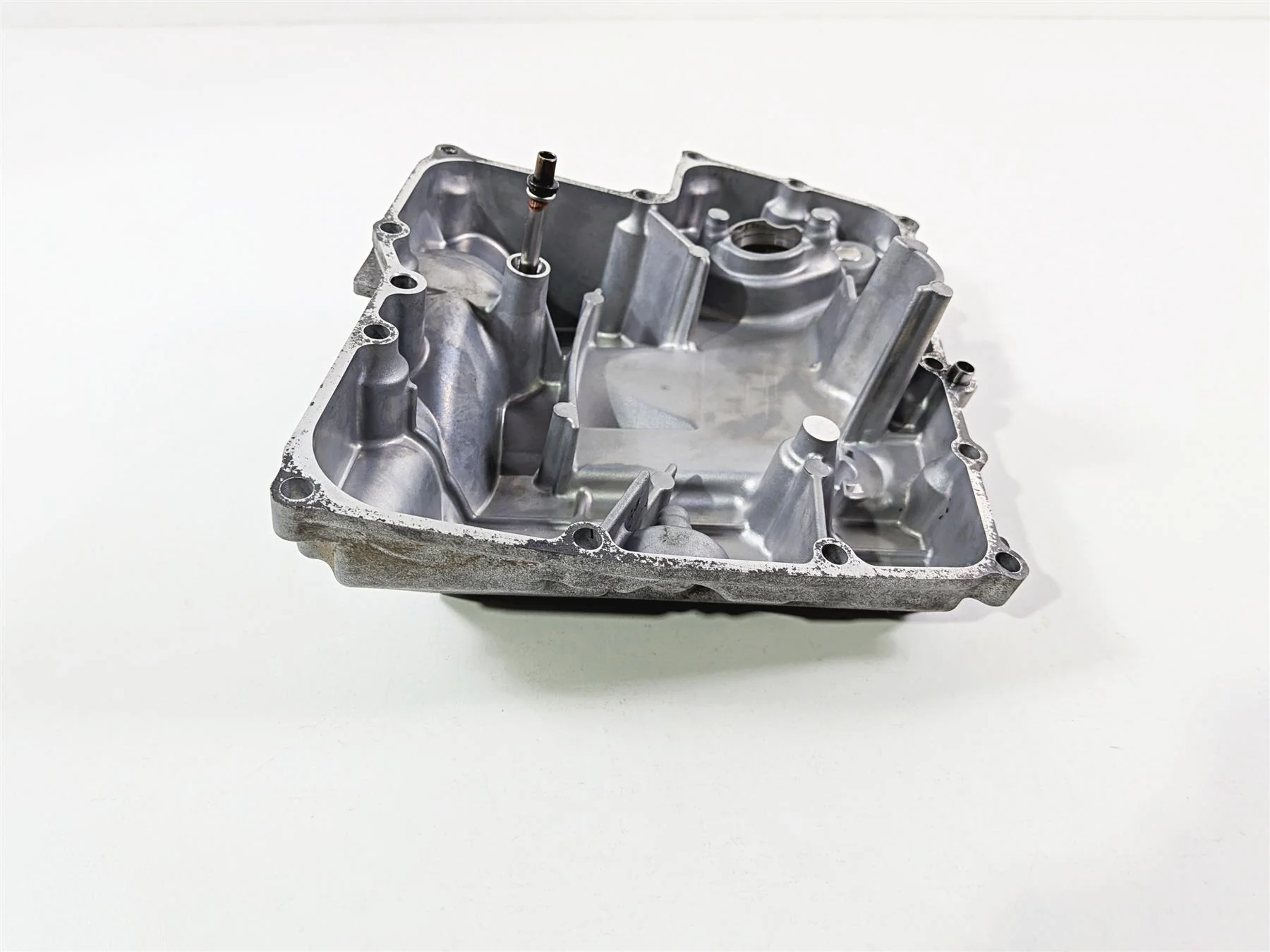 2008 Yamaha YZF R1 RN19 Oil Pan Bottom Engine Cover 4C8-13417-00-00 4C8-13400-00 - Image 3