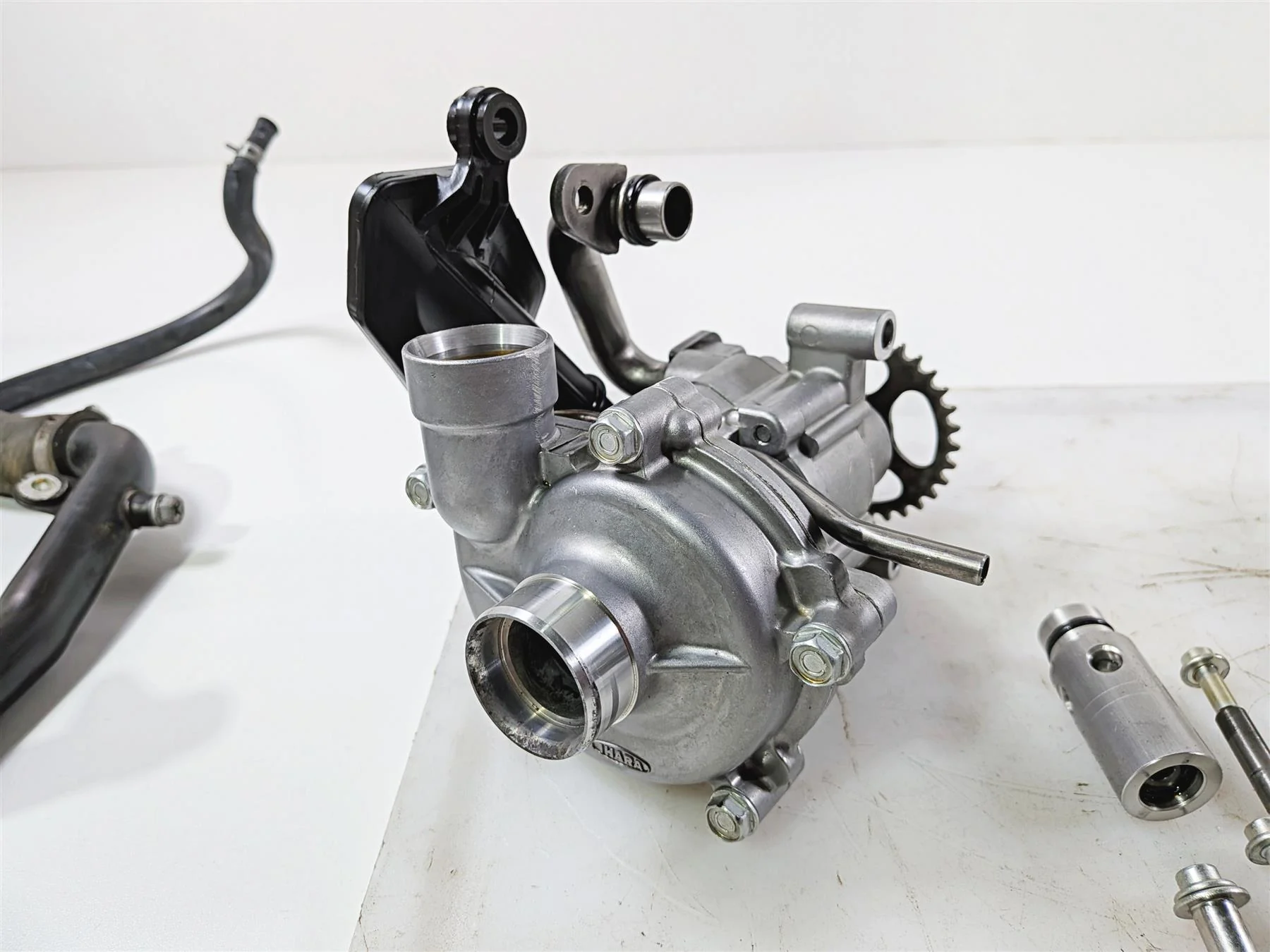 2008 Yamaha YZF R1 RN19 Oil & Water Pump Assembly - Tested 4C8-12420-21-00 - Image 12