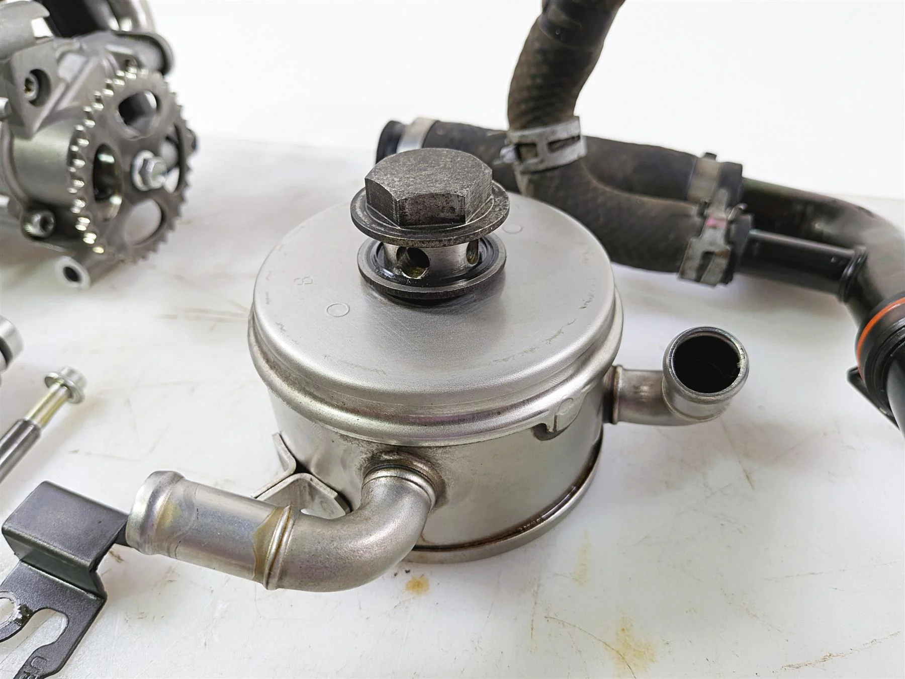 2008 Yamaha YZF R1 RN19 Oil & Water Pump Assembly - Tested 4C8-12420-21-00 - Image 5