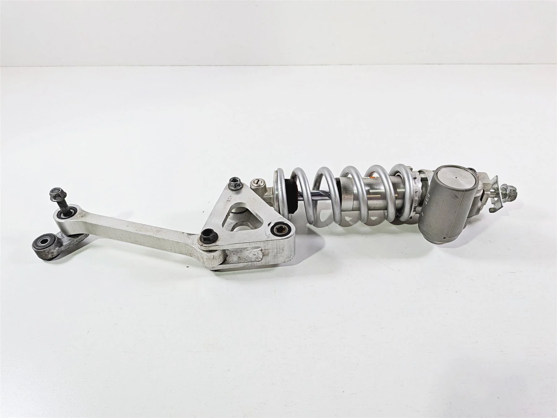 2008 Yamaha YZF R1 RN19 Rear Shock Damper & Linkage Silver 4C8-22210 - Image 10