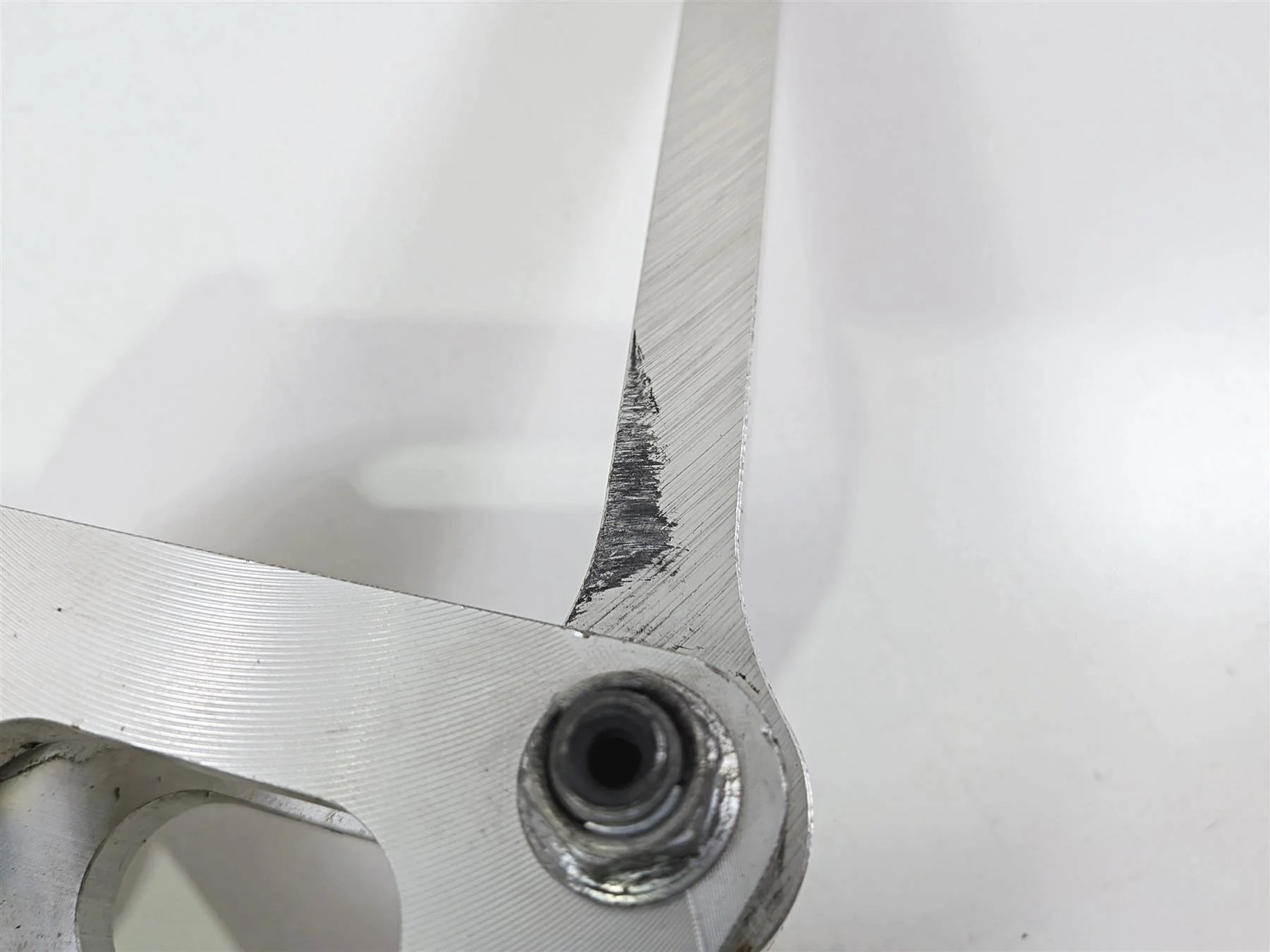 2008 Yamaha YZF R1 RN19 Rear Shock Damper & Linkage Silver 4C8-22210 - Image 3