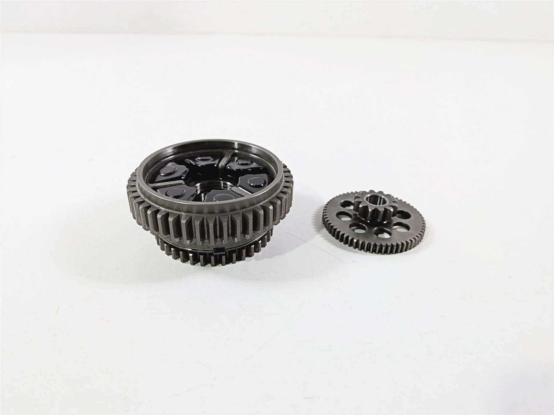 2008 Yamaha YZF R1 RN19 Starter Clutch & Gear Set - Tested 5VY-15570-00-00 - Image 3