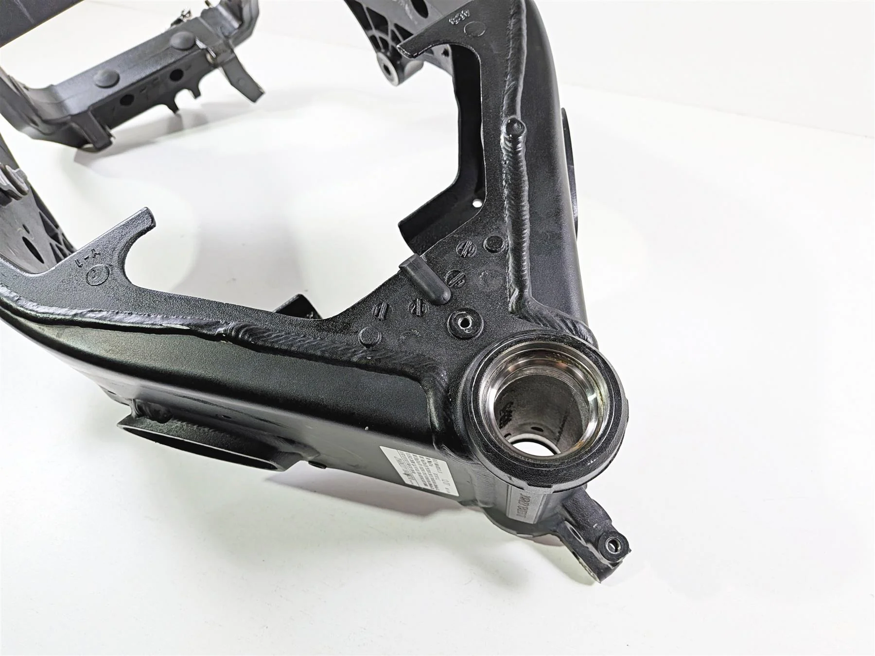 2008 Yamaha YZF R1 RN19 Straight Main Frame Chassis With Texas Salvage Title 4C8-21110-01-00 - Image 11