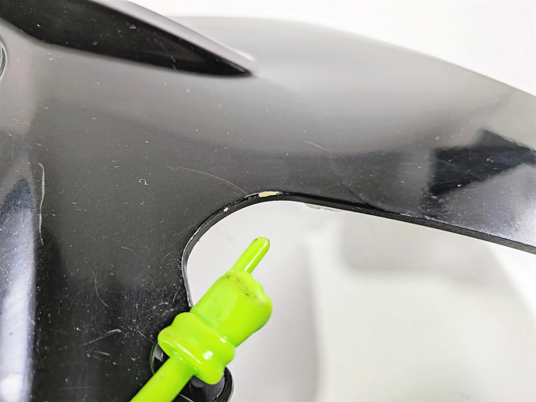 2008 Yamaha YZF R1 RN19 Tail Fairing Cover Cowl Plastic Black 4C8-21711 - Image 12
