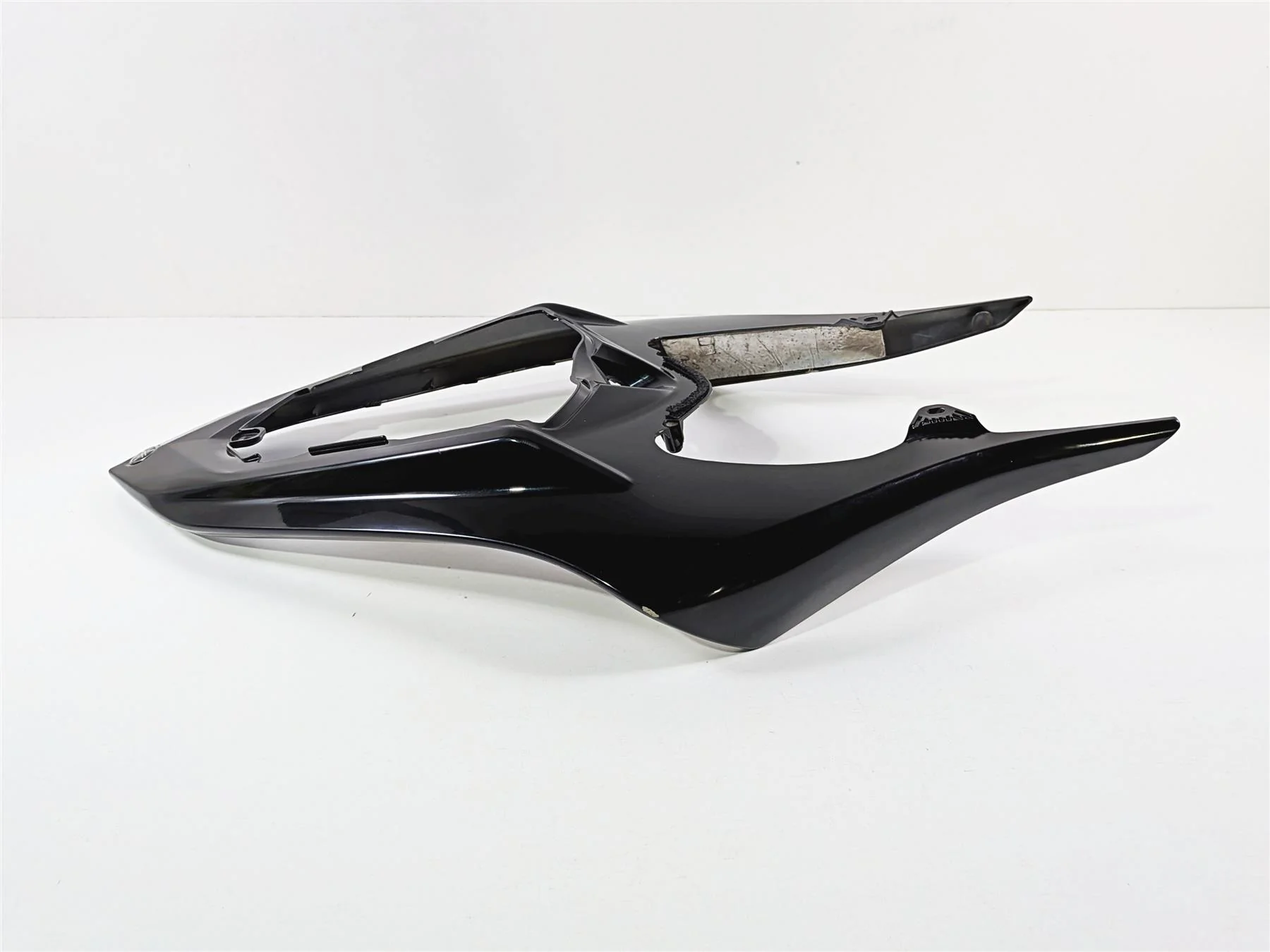 2008 Yamaha YZF R1 RN19 Tail Fairing Cover Cowl Plastic Black 4C8-21711 - Image 5