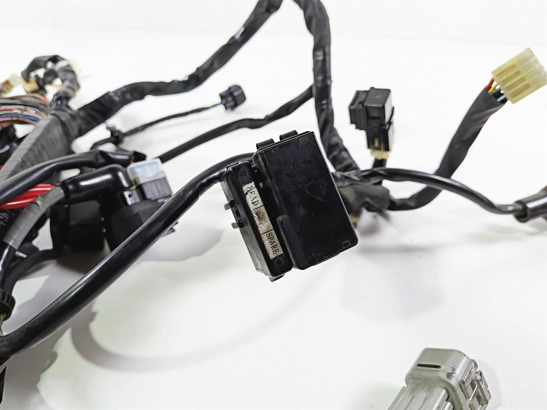 2008 Yamaha YZF R1 RN19 Wiring Harness Loom -Cut Taillight Wire 4C8-82590-40-00 - Image 11