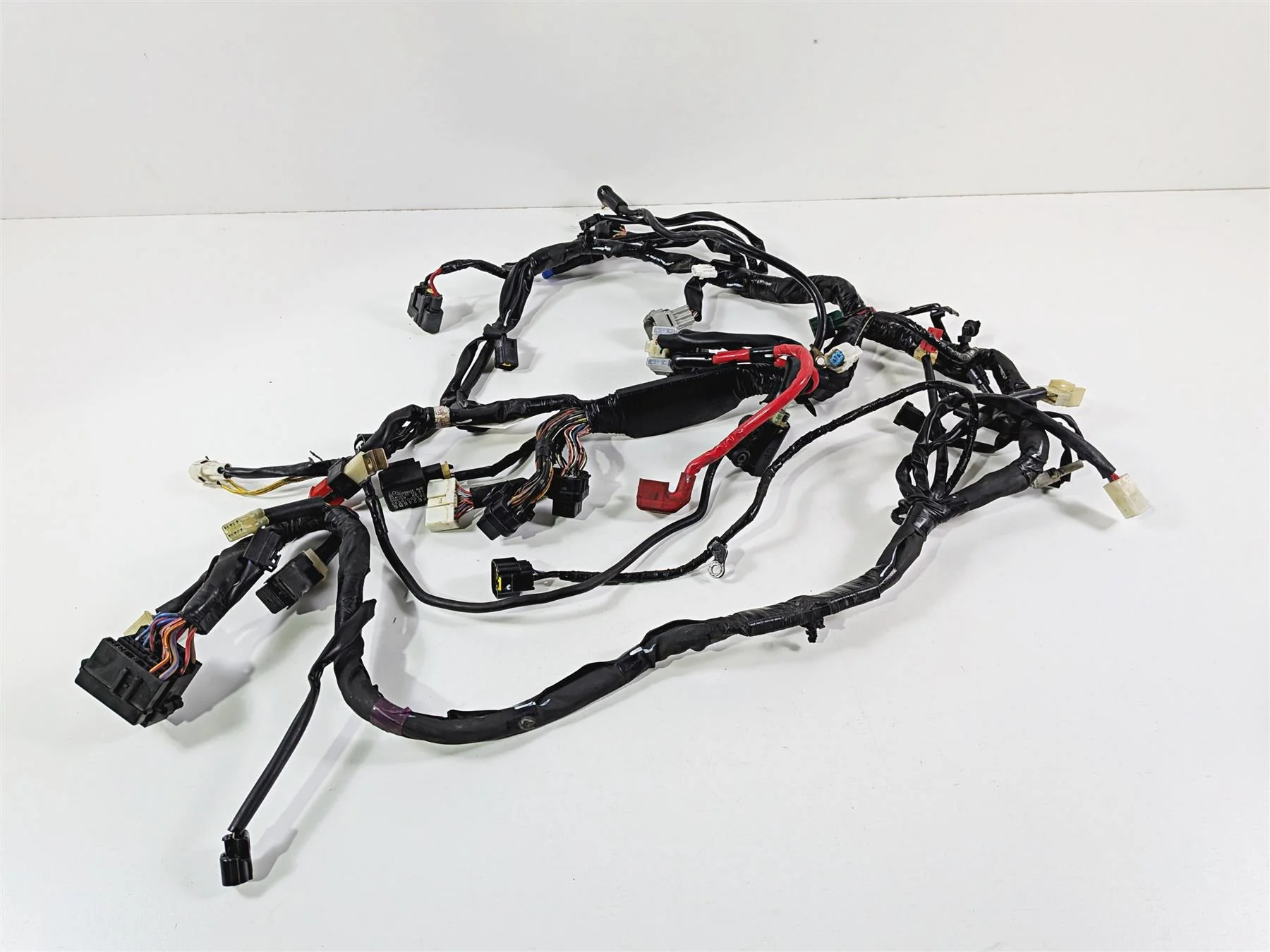 2008 Yamaha YZF R1 RN19 Wiring Harness Loom -Cut Taillight Wire 4C8-82590-40-00 - Image 12
