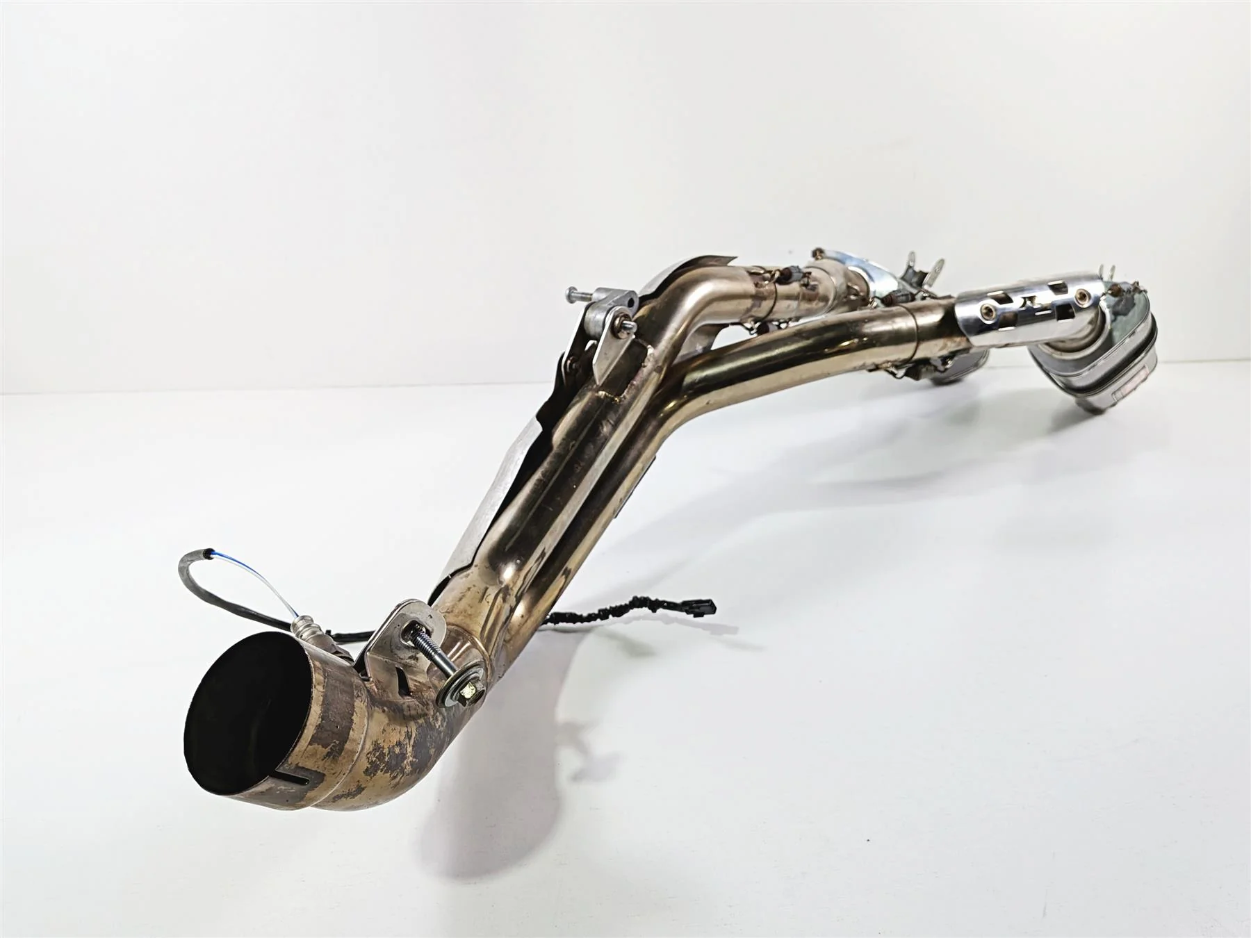 2008 Yamaha YZF R1 RN19 Yoshimura TRC Carbon Exhaust Pipe Set -Read 1313072 - Image 5
