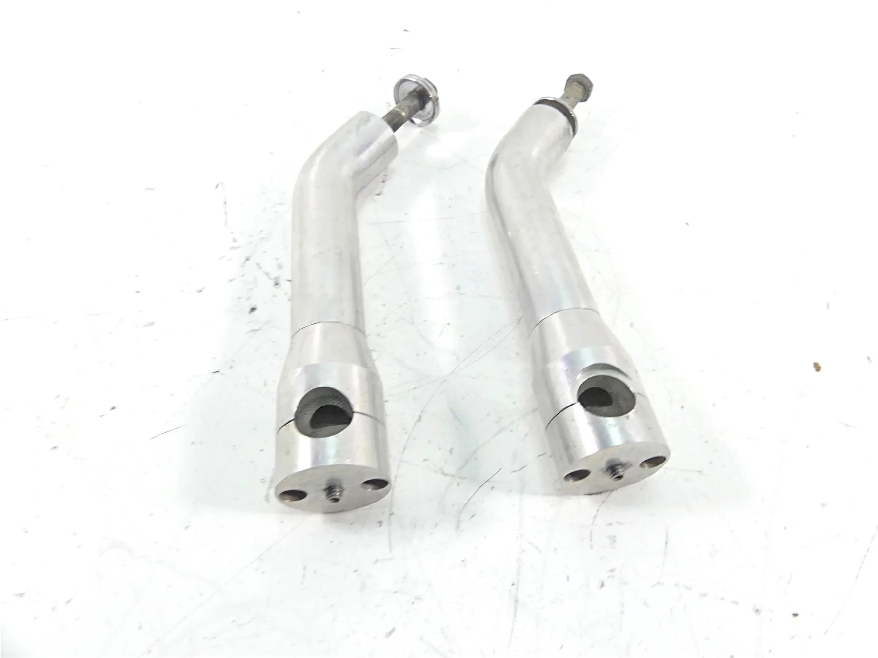 2009 Big Dog K9 9" Tall Lean Back Aluminum Handlebar Holder Riser Set for 1" Bars - Image 10