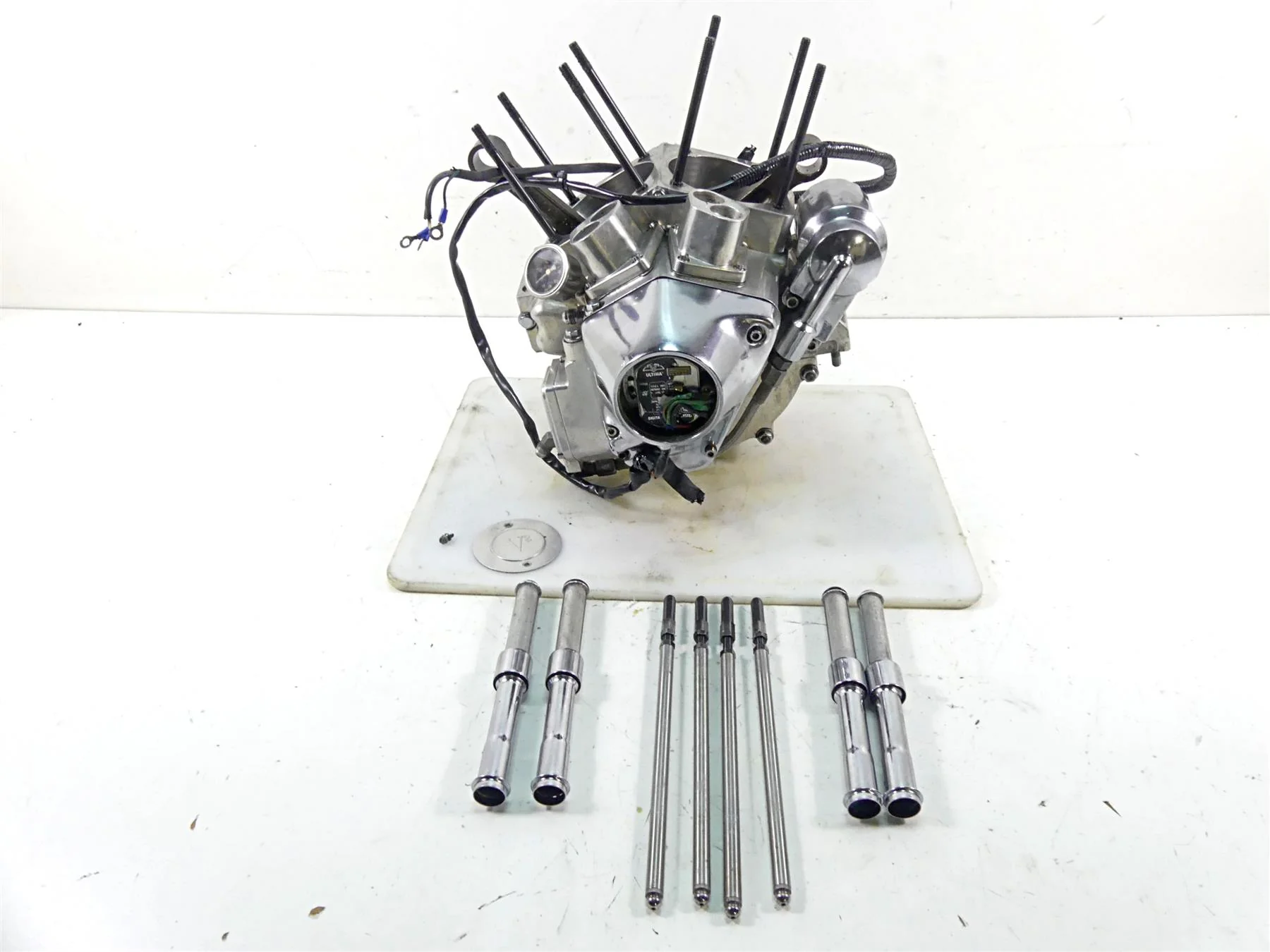 2009 Big Dog K9 S&S Bottom End Engine Motor Crankcase Crank Case 117ci 31-0024R