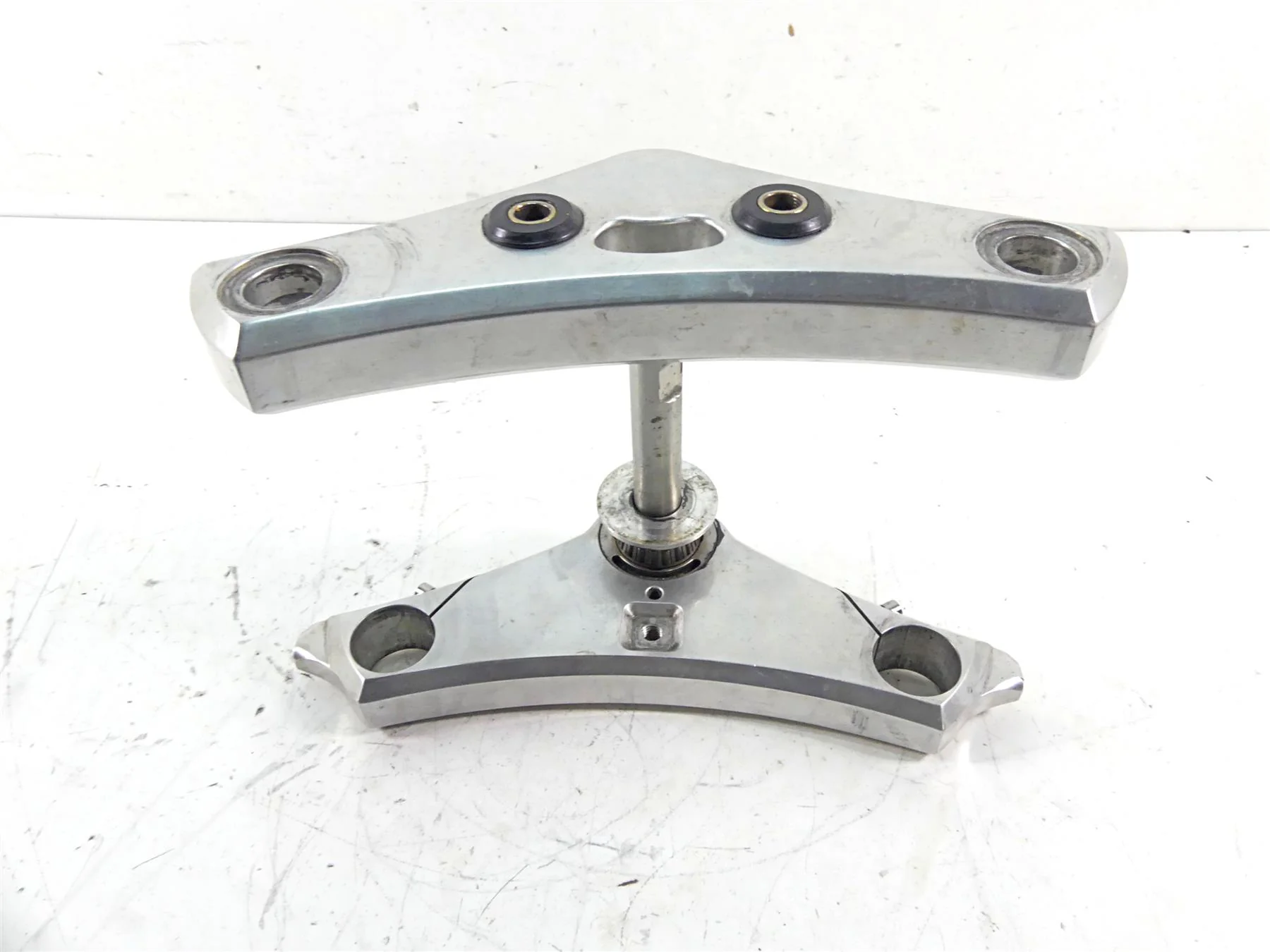 2009 Big Dog K9 Upper Lower Triple Tree Set 10" Wide for 41mm Forks - Image 2
