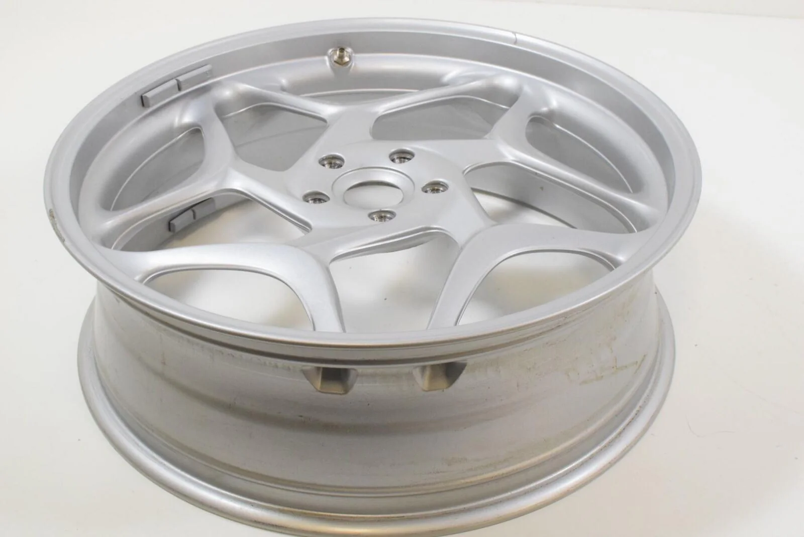 2009 BMW F800 ST K71 Rear Wheel Rim DENT 5.5x17 36317684724 - Image 10