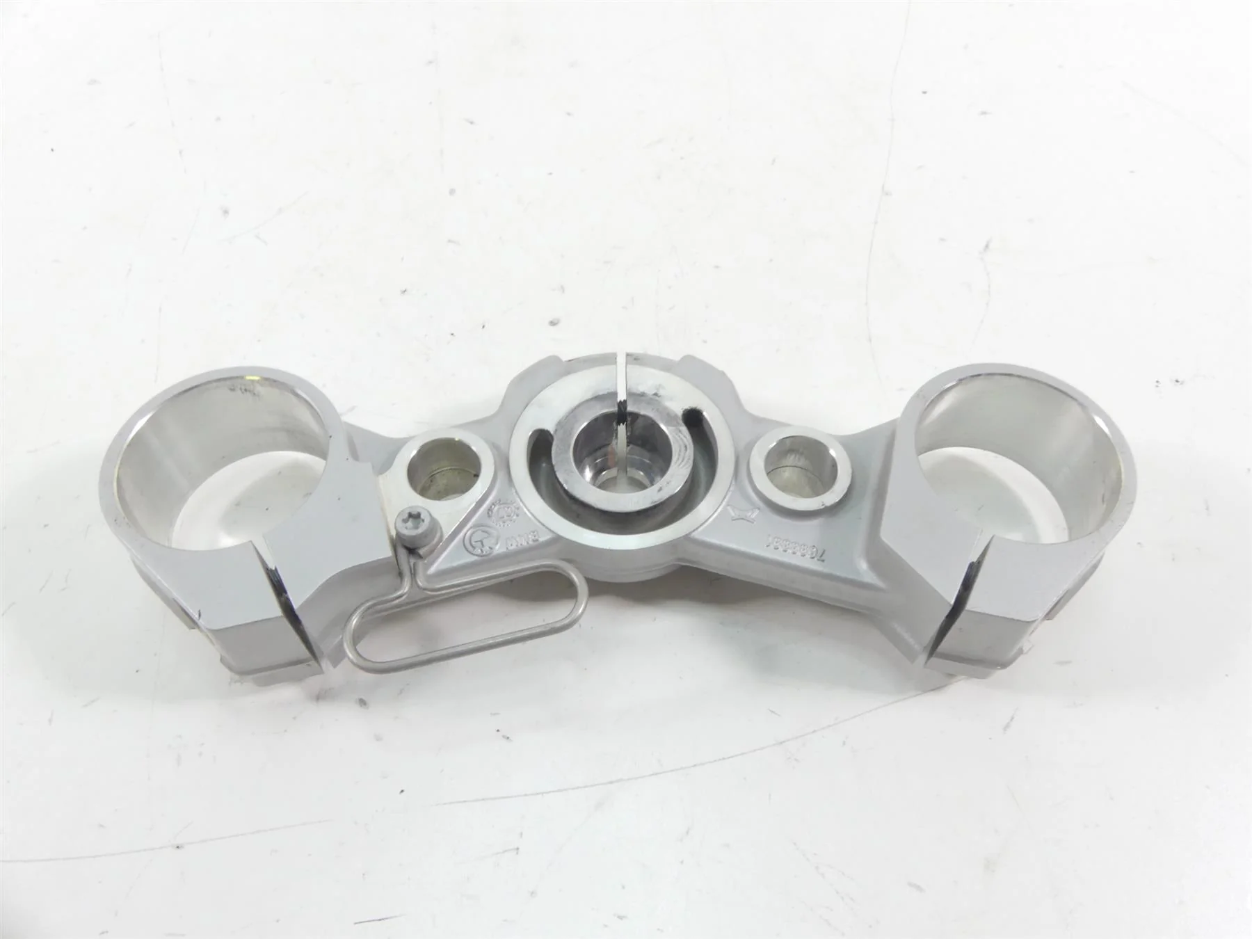 2009 BMW F800GS K72 Marzocchi Upper Triple Tree Steering Clamp - 54mm 7698391 - Image 5