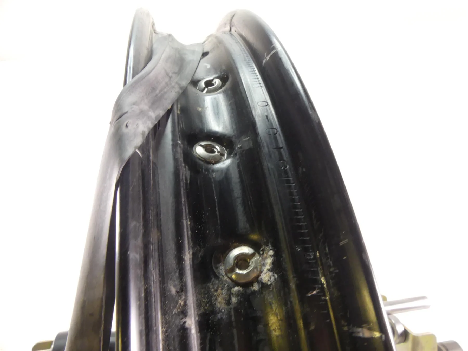 2009 BMW F800GS K72 Straight Front Excel Takasago Superlite Rim Wheel 21x1.85 - Image 12