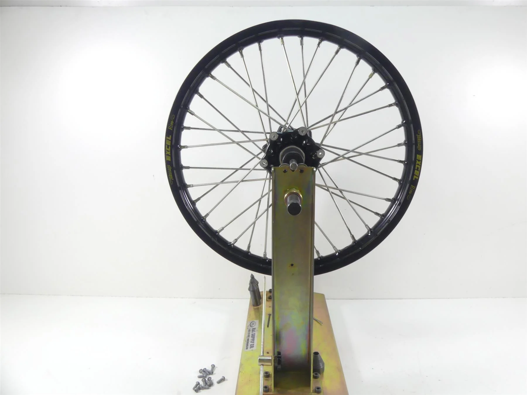 2009 BMW F800GS K72 Straight Front Excel Takasago Superlite Rim Wheel 21x1.85 - Image 2