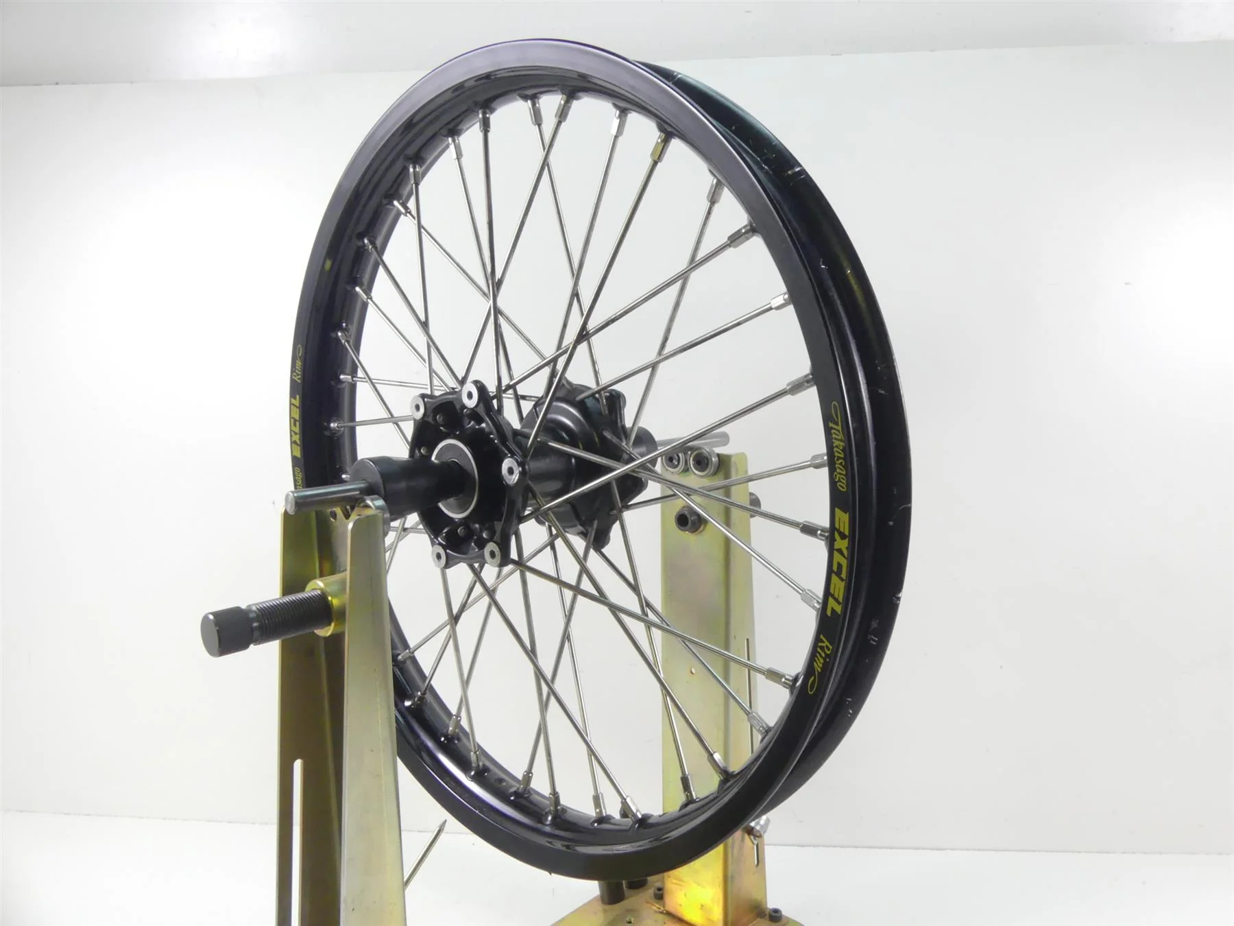 2009 BMW F800GS K72 Straight Front Excel Takasago Superlite Rim Wheel 21x1.85 - Image 3