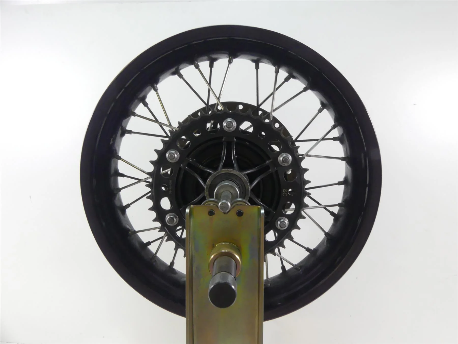 2009 BMW F800GS K72 Straight Rear Spoke Wheel Rim 17x4.25 36318564177