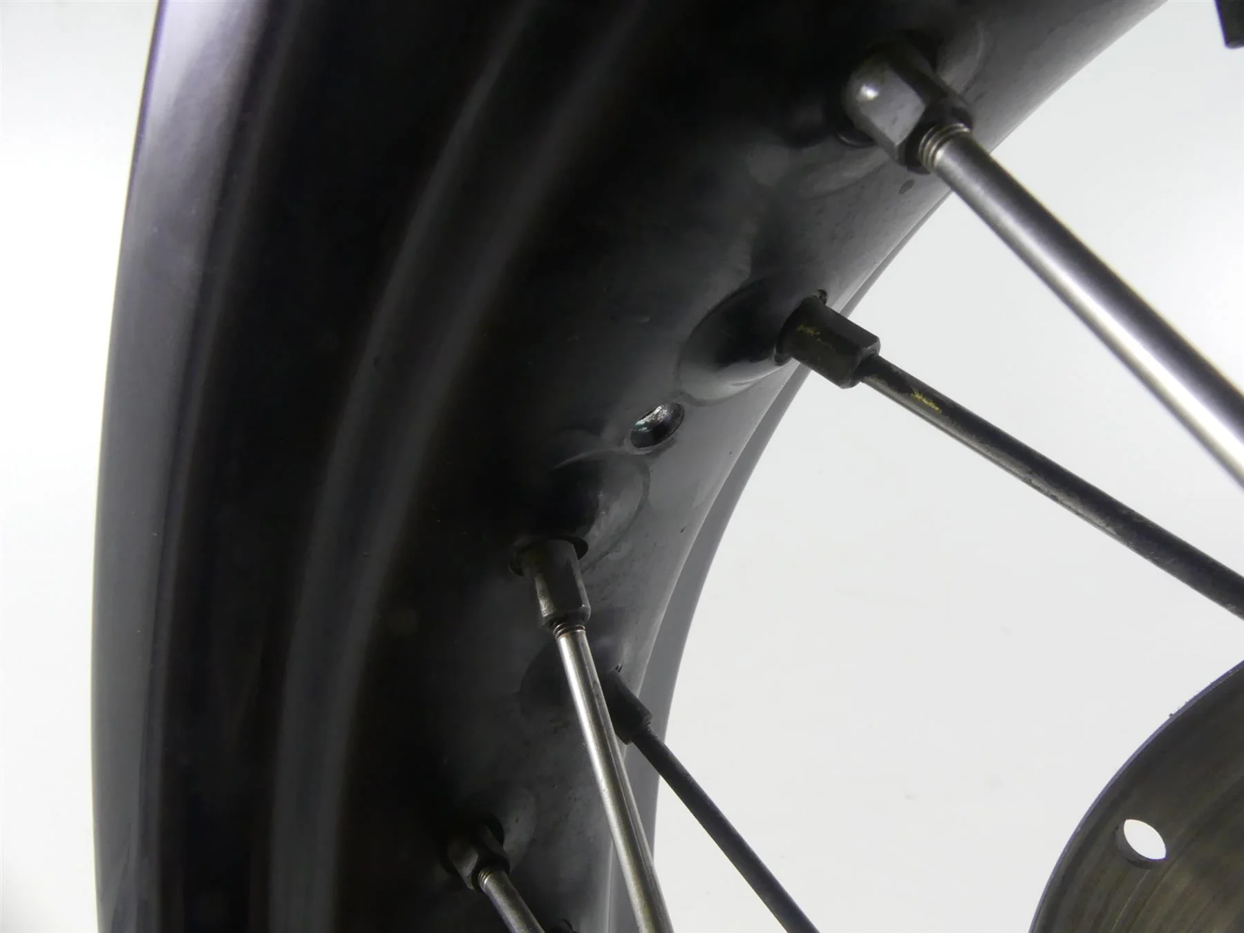 2009 BMW F800GS K72 Straight Rear Spoke Wheel Rim 17x4.25 36318564177 - Image 10