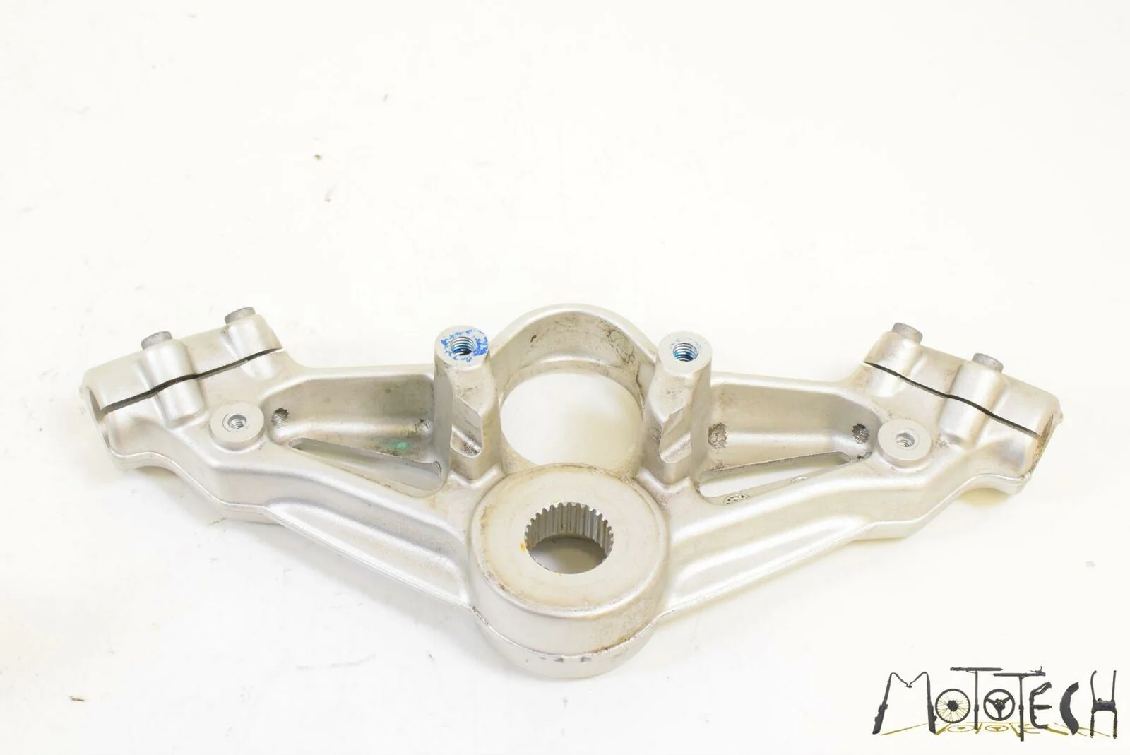 2009 BMW K1300 K1300S K40 Upper Triple Tree Steering Clamp 32717707554 - Image 5