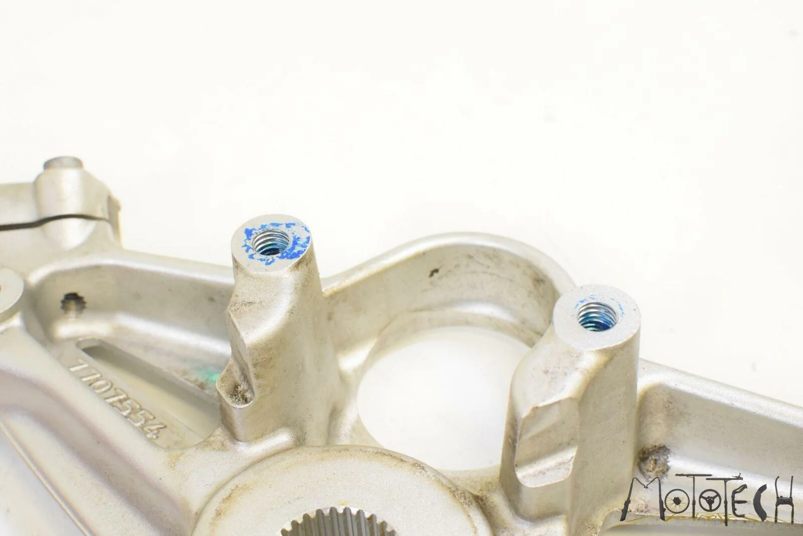 2009 BMW K1300 K1300S K40 Upper Triple Tree Steering Clamp 32717707554 - Image 9