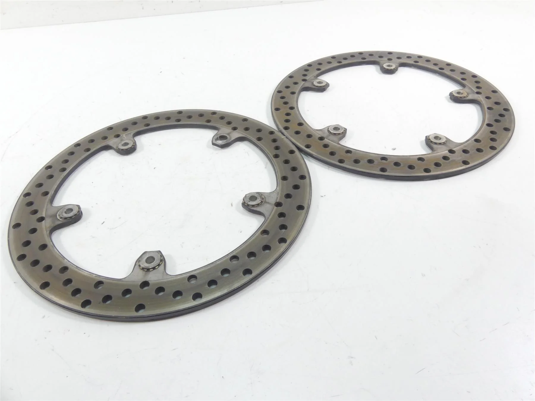 2009 BMW K1300 S K40 Front Brake Disc Rotor Set 320Mm 34117711429 - Image 10