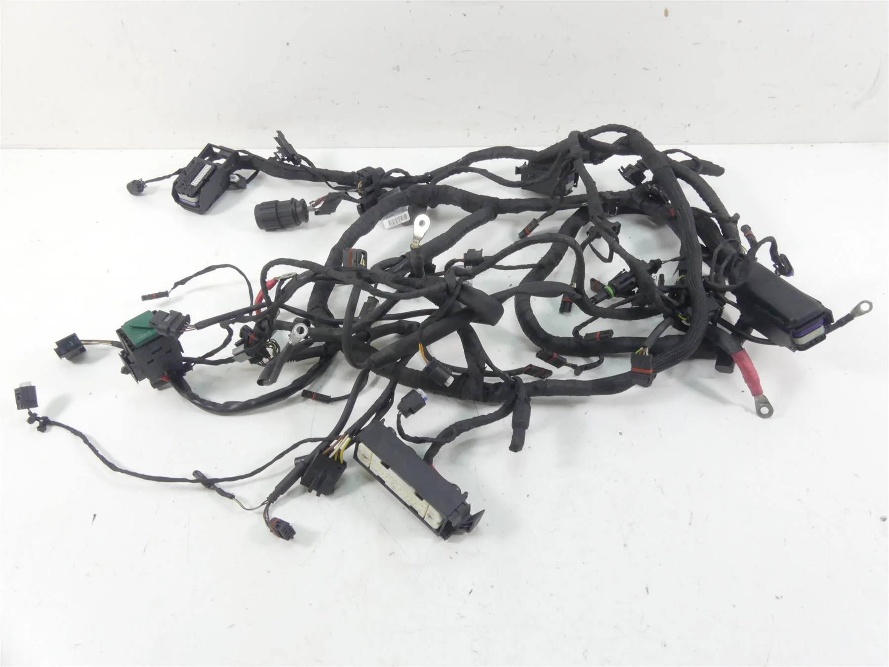 2009 BMW K1300 S K40 Main & Engine Wiring Harness No Cut 61117712918 12517726207