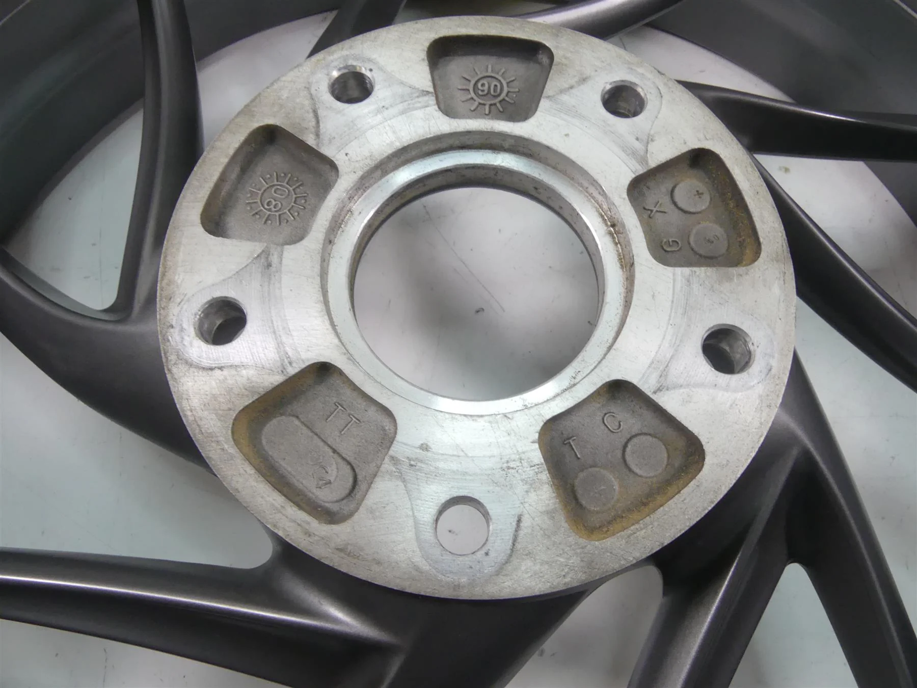 2009 BMW K1300 S K40 Straight Rear 17x6 Wheel Rim 36317703829 - Image 9