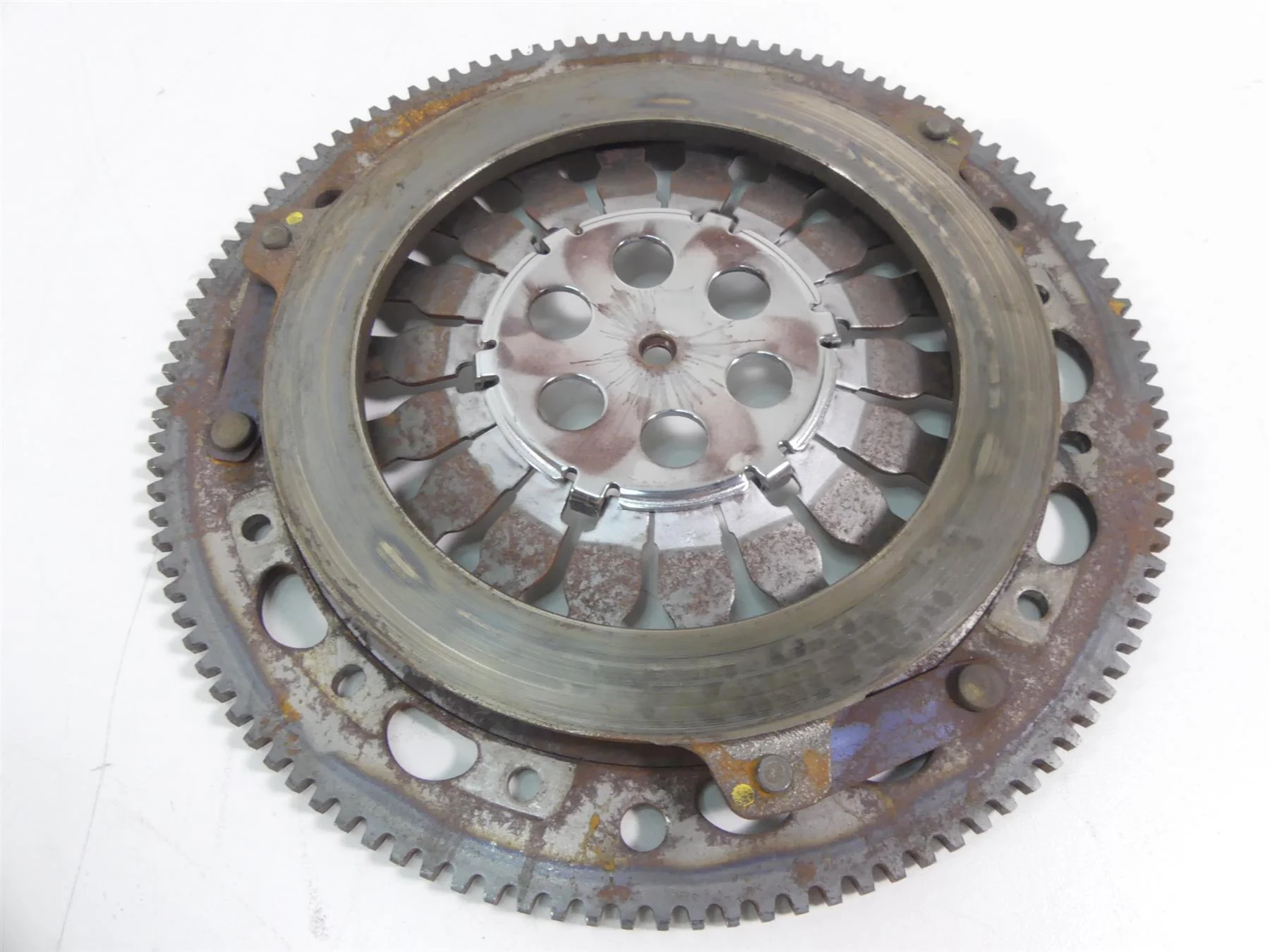 2009 BMW R1200GS K25 Clutch Pressure Plate Friction Disc Set 21217697737 - Image 4