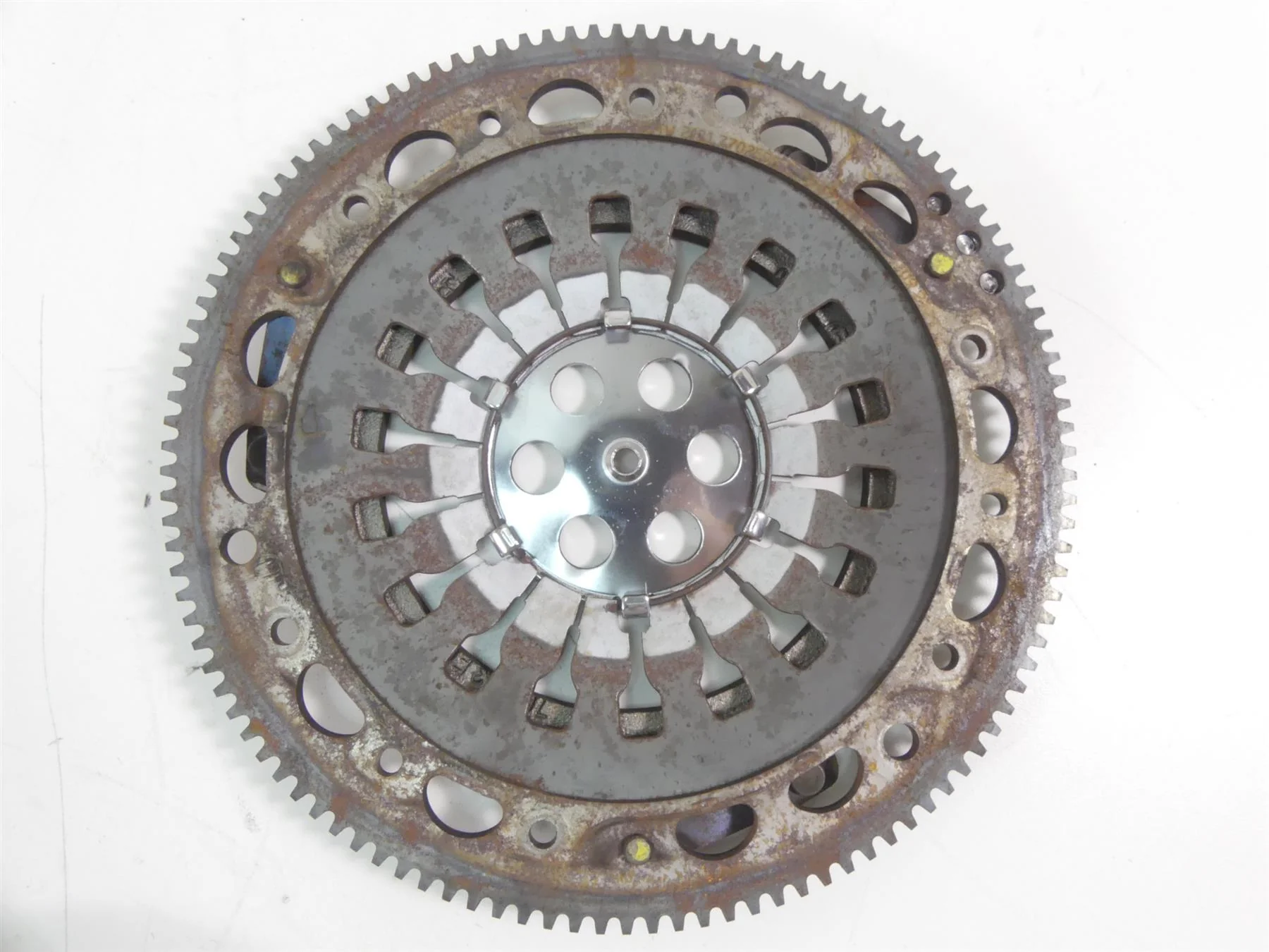 2009 BMW R1200GS K25 Clutch Pressure Plate Friction Disc Set 21217697737 - Image 5